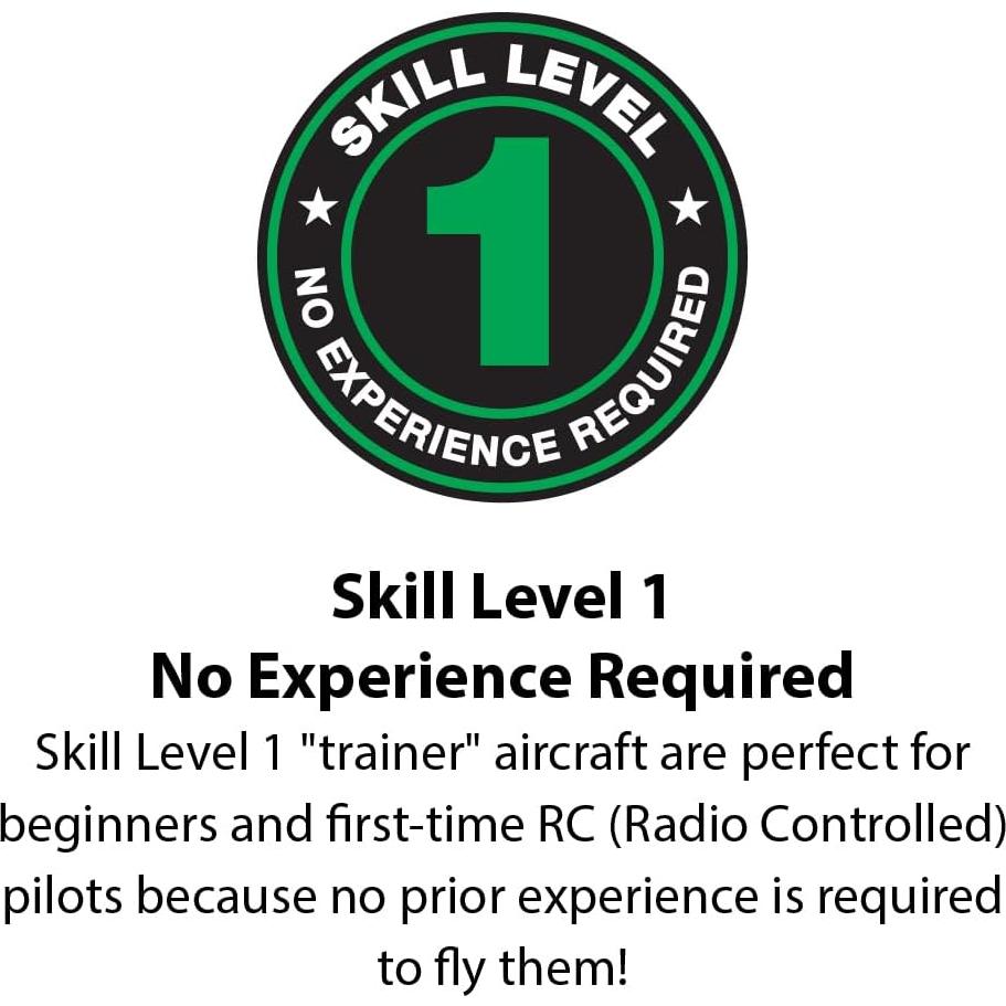 HobbyZone AeroScout S 2 1.1m RTF Entrenador RC Duradero