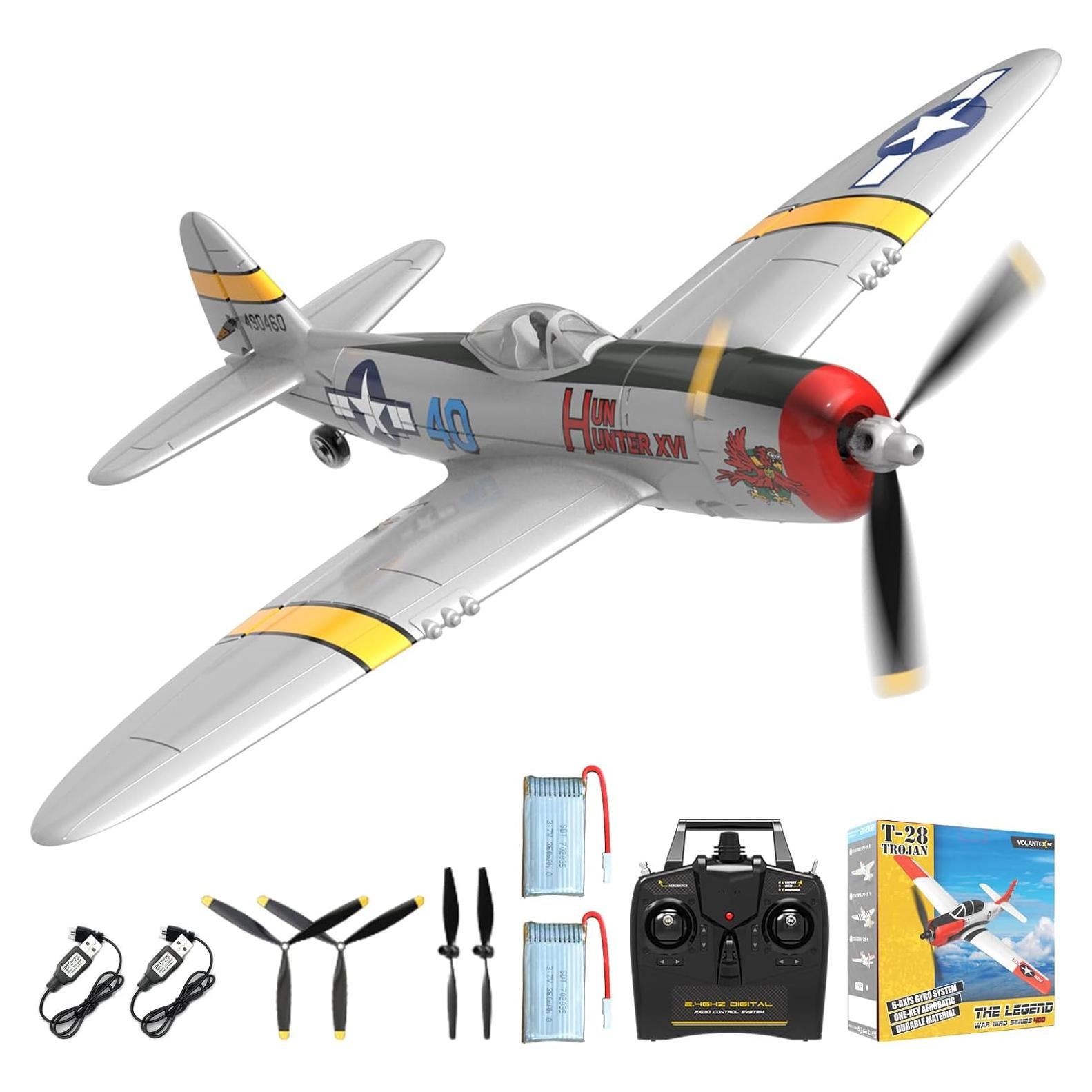 Avión RC CKYSCHN VOLANTEXRC P-47 Thunderbolt 4CH