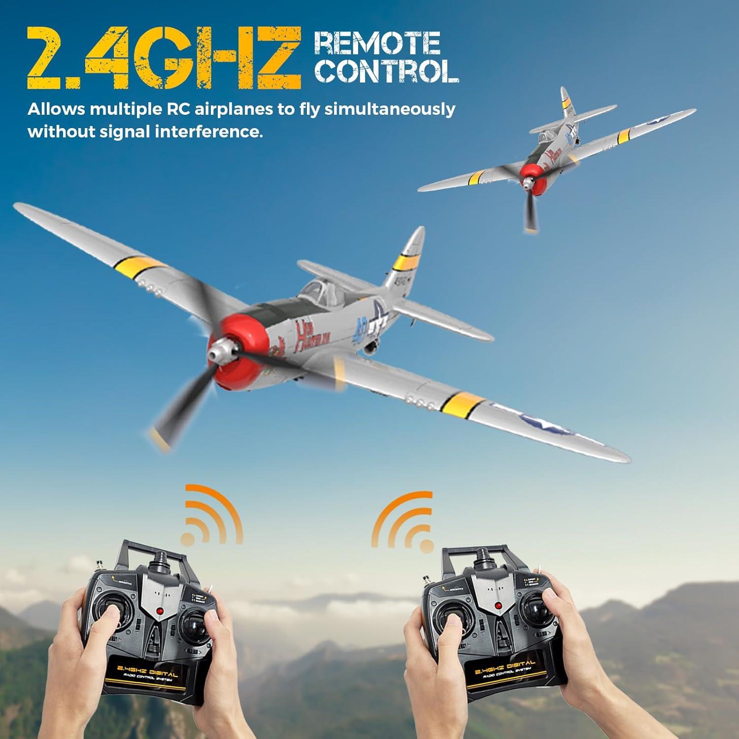 Avión RC CKYSCHN VOLANTEXRC P-47 Thunderbolt 4CH