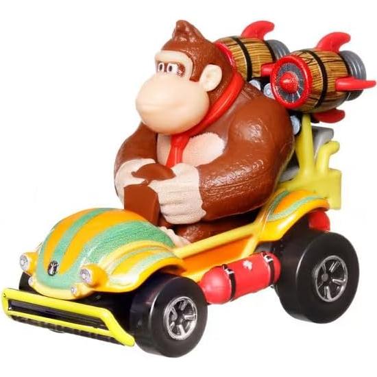 Set de 4 Autos Coleccionables Hot Wheels Super Mario Bros