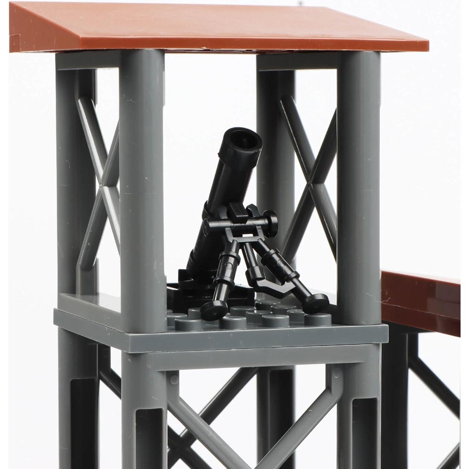 Juego de Bloques de Construcción Base Militar Finger Rock 370g