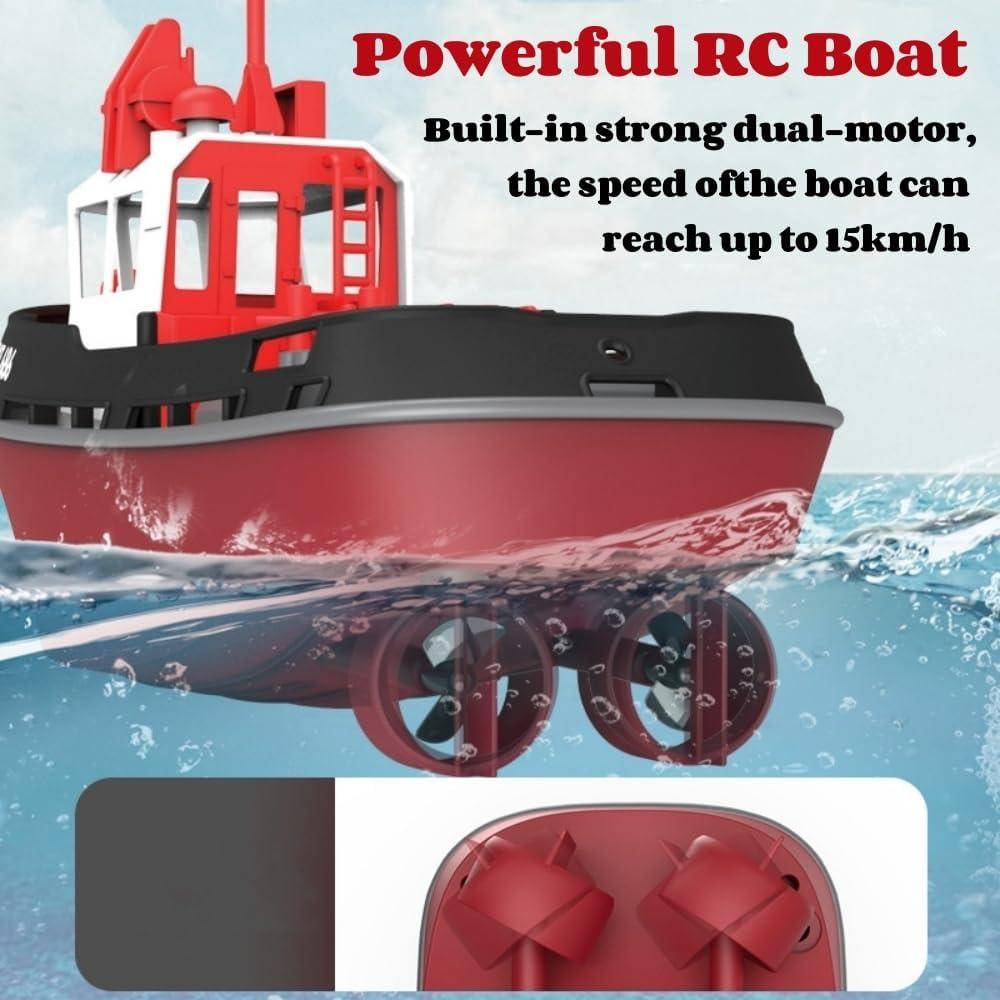 Barco RC Yoyoom Remolcador 1:72 Control Remoto 15 km/h
