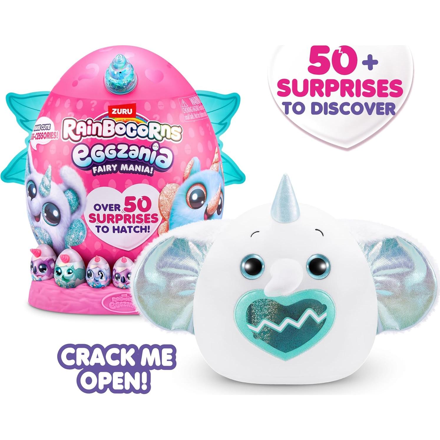 Juguete de Peluche Elefante Eggzania Fairy Mania ZURU