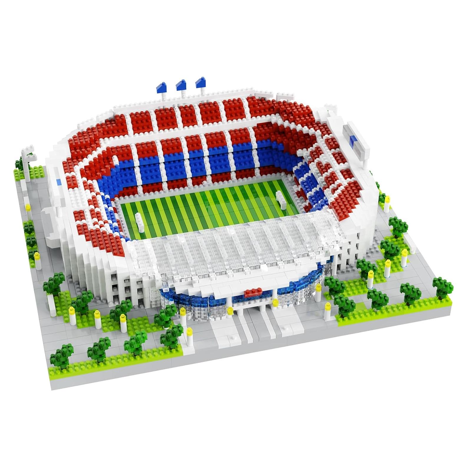 Conjunto de Bloques de Construcción Estadio Fútbol Barcelona