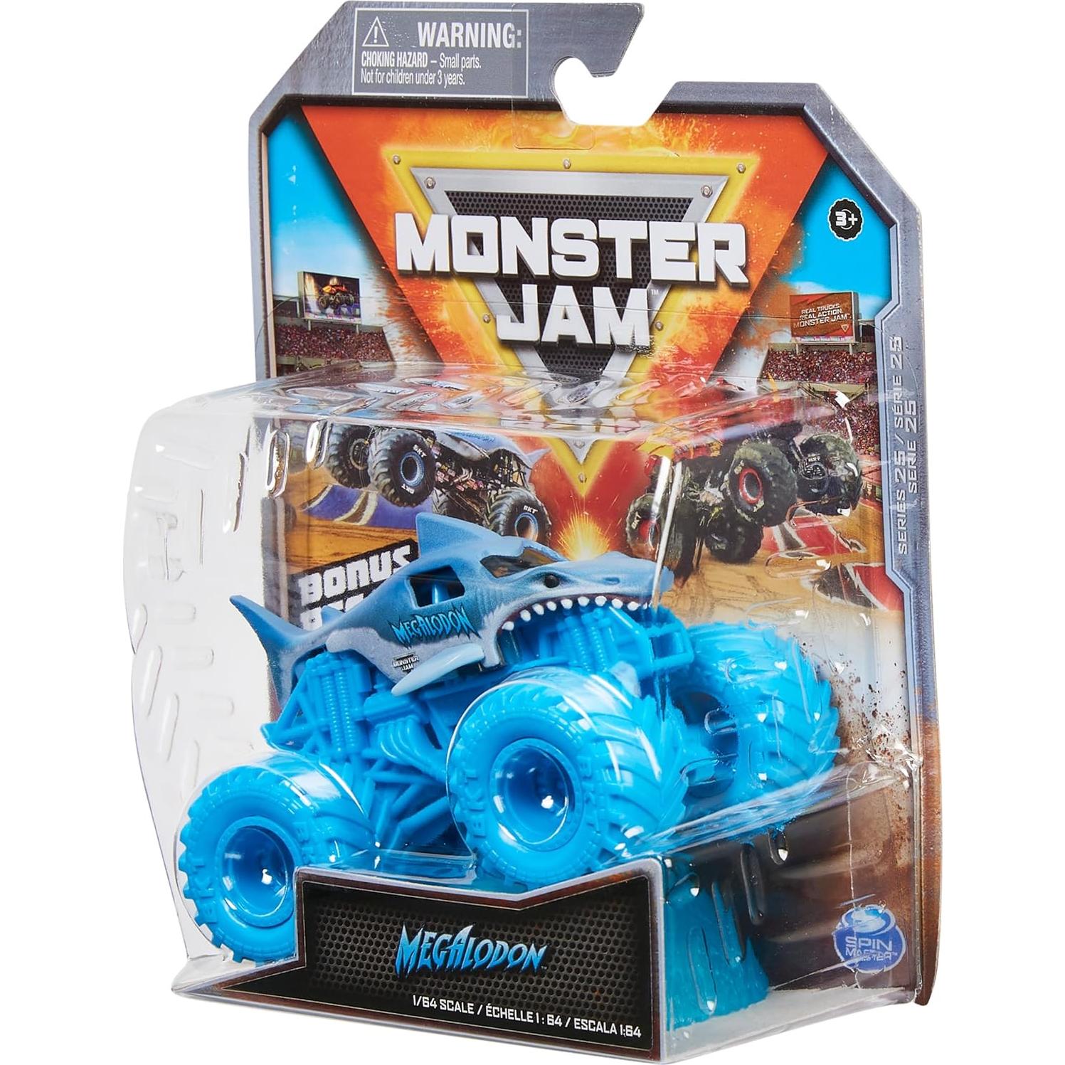 Camión Monster Jam Megalodon Die-Cast 1:64 Spin Master