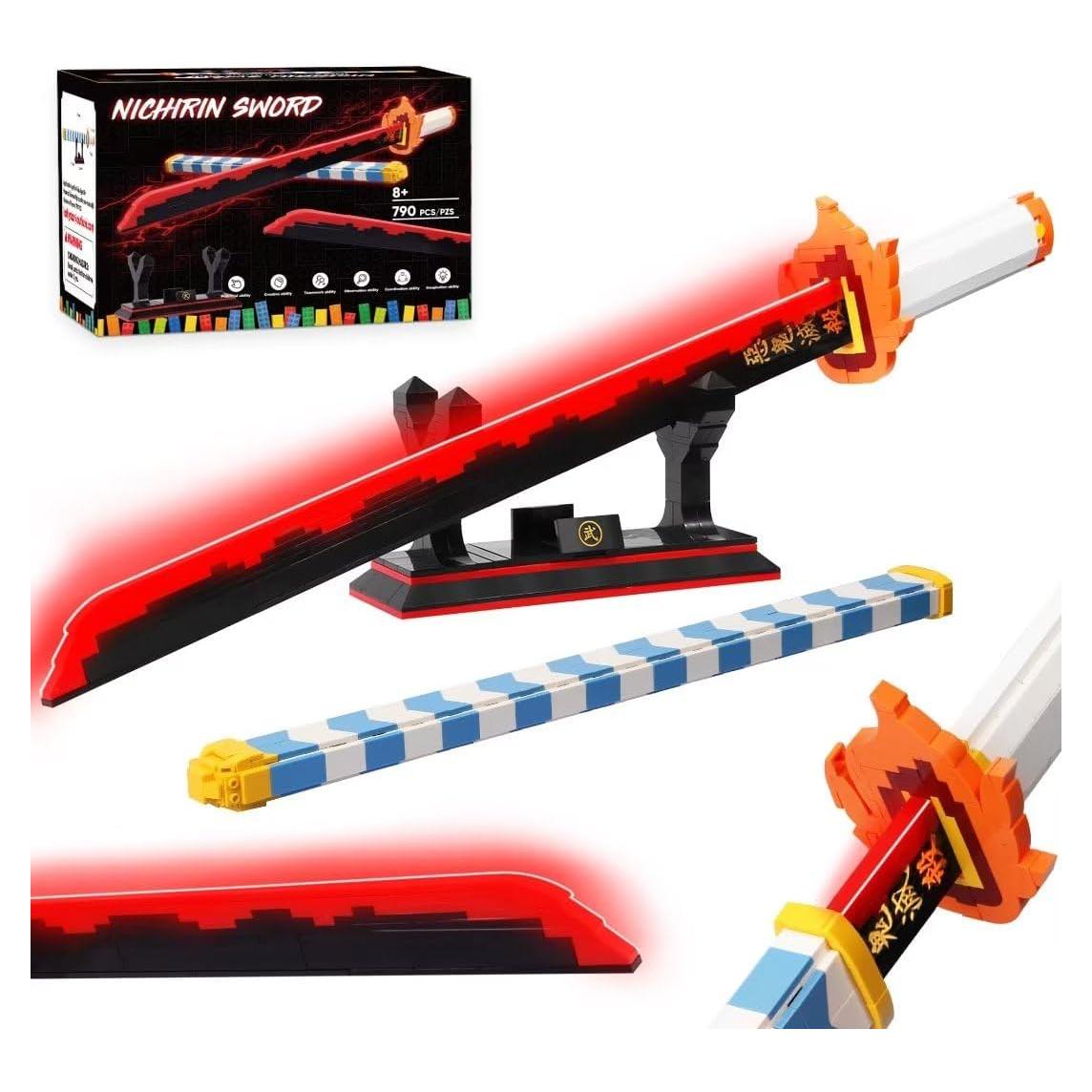 Conjunto de Construcción Jorumo Espada Rengoku Kyoujurou 68.5 cm