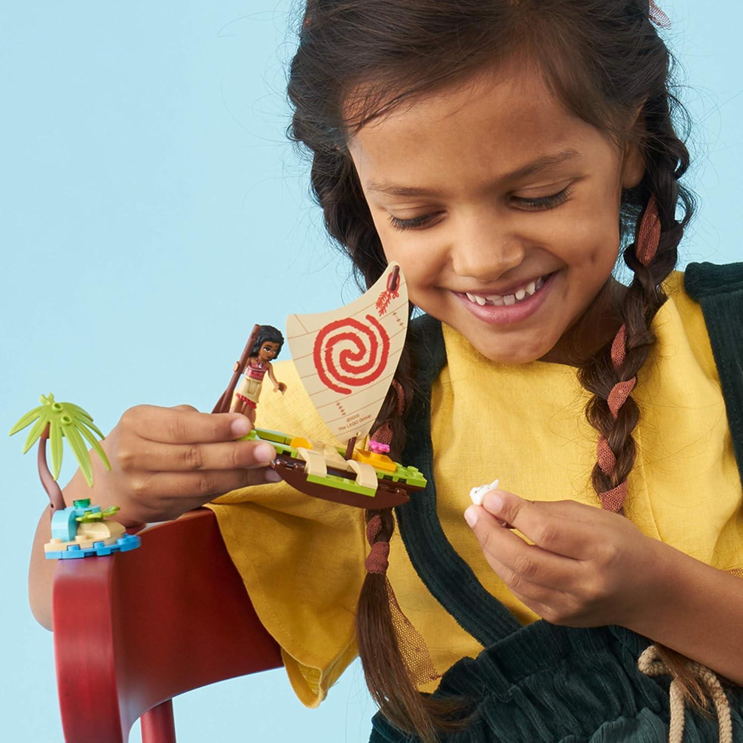 LEGO Aventura Oceánica Moana Disney 43170 - 46 Piezas