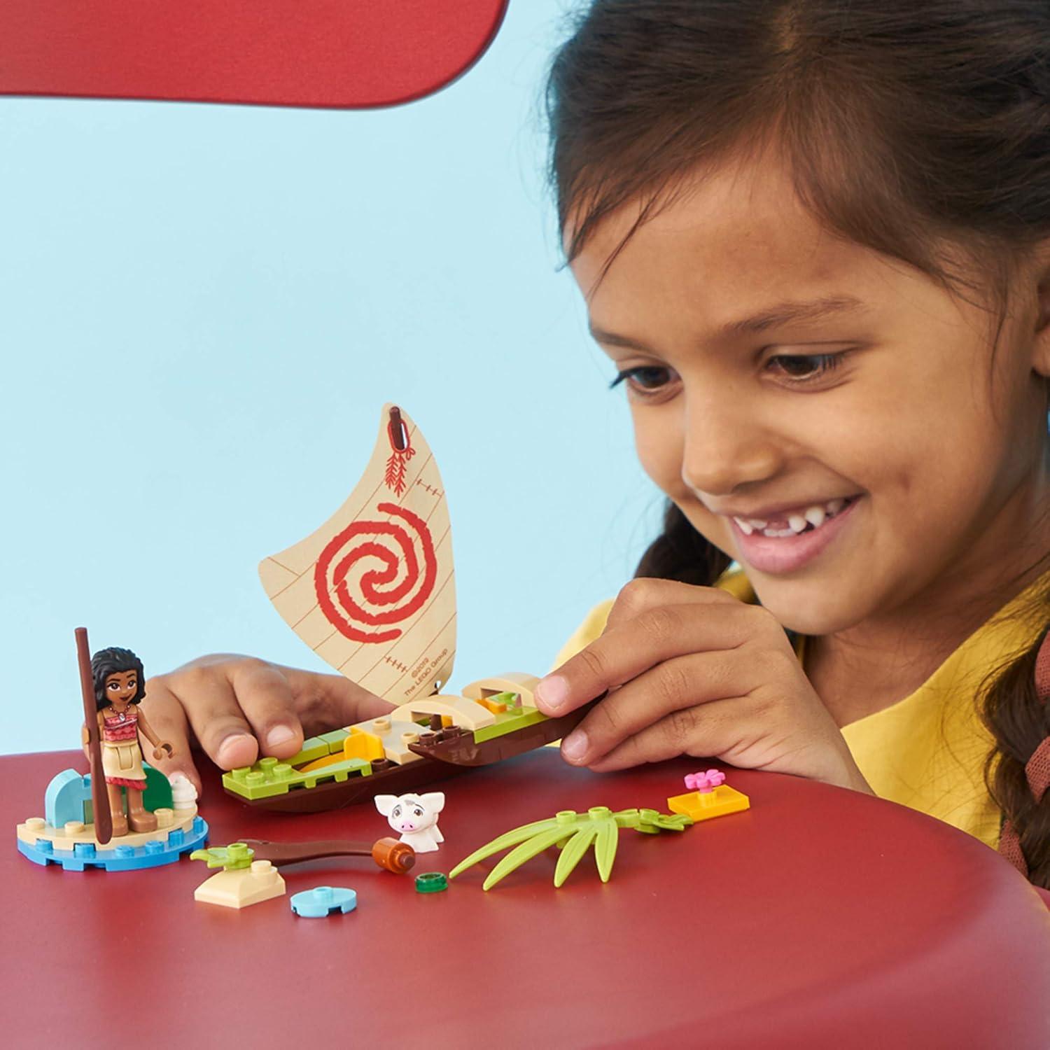 LEGO Aventura Oceánica Moana Disney 43170 - 46 Piezas