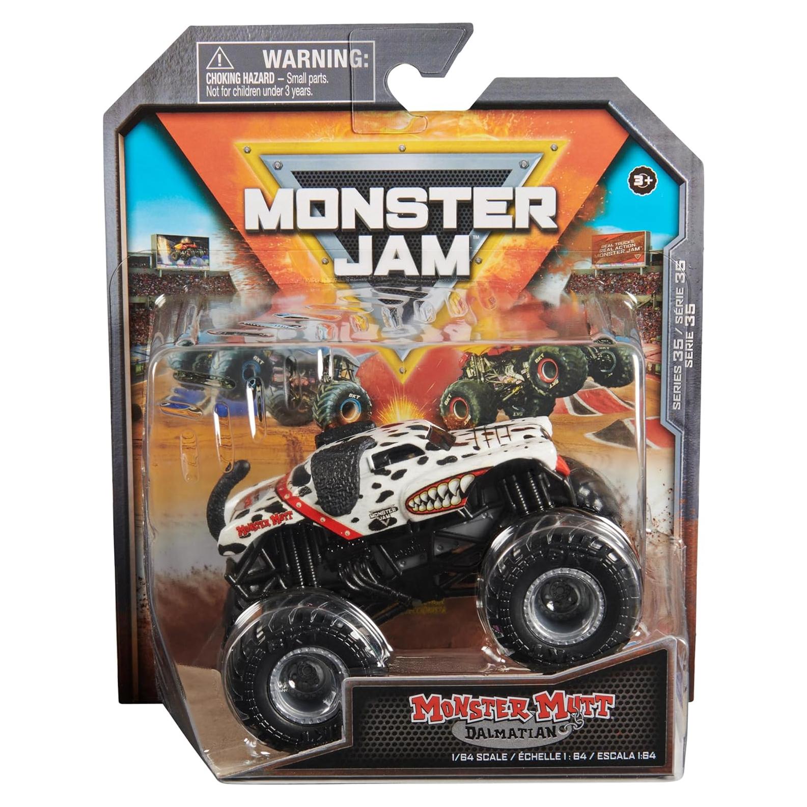 Camión Monstruo Metal Fundido Monster Jam Monster Mutt 1:64