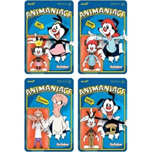 Figura de Acción Super7 Animaniacs Dr. Scratchansniff 9.53 cm