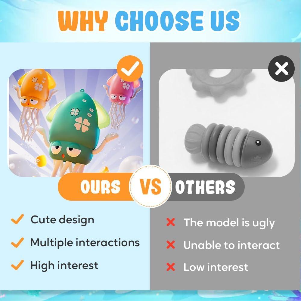 Juguete Pulpo Eléctrico Eadwe Verde 20.7x12.6x7.6cm Interactivo