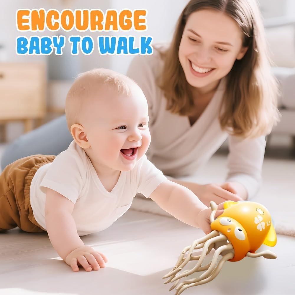 Juguete Pulpo Eléctrico Eadwe Verde 20.7x12.6x7.6cm Interactivo