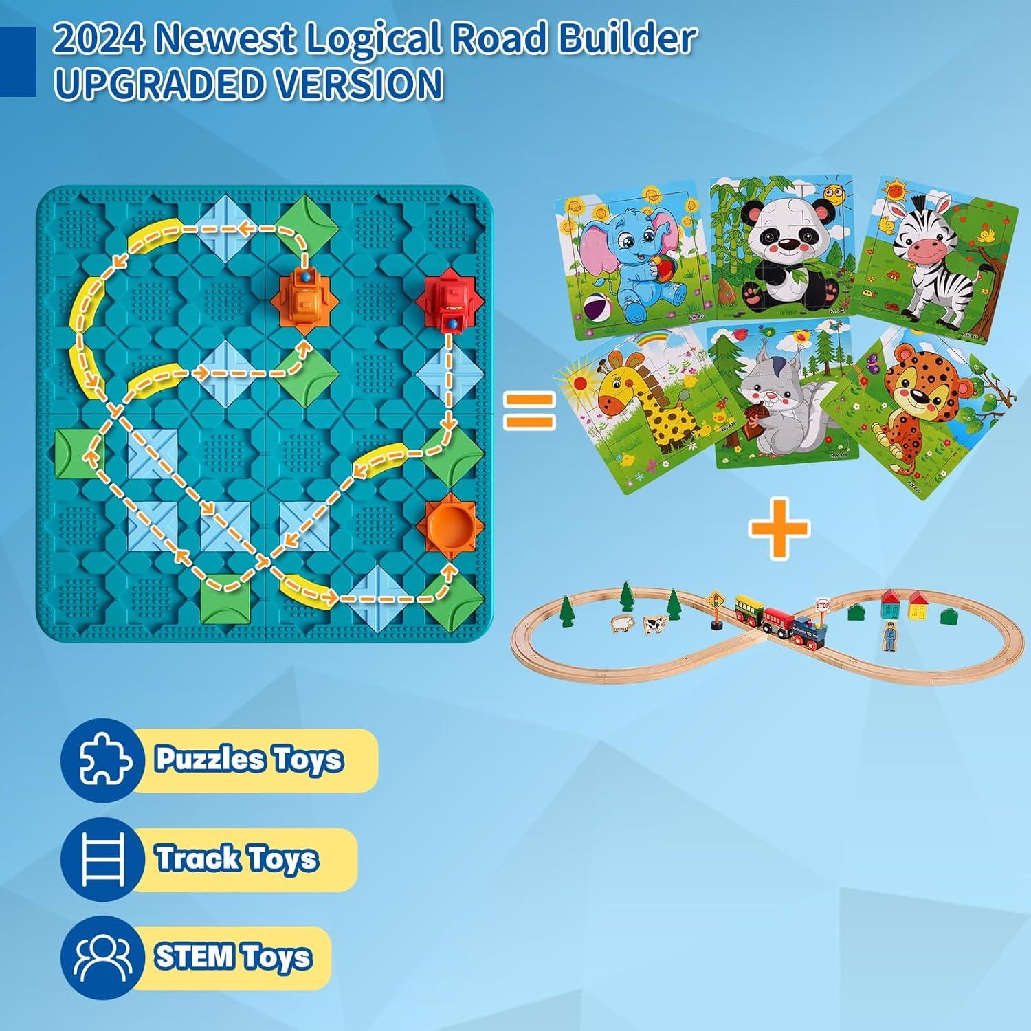 Juego de Mesa Educativo STEM Azul - STEM MATCH 200 Desafíos