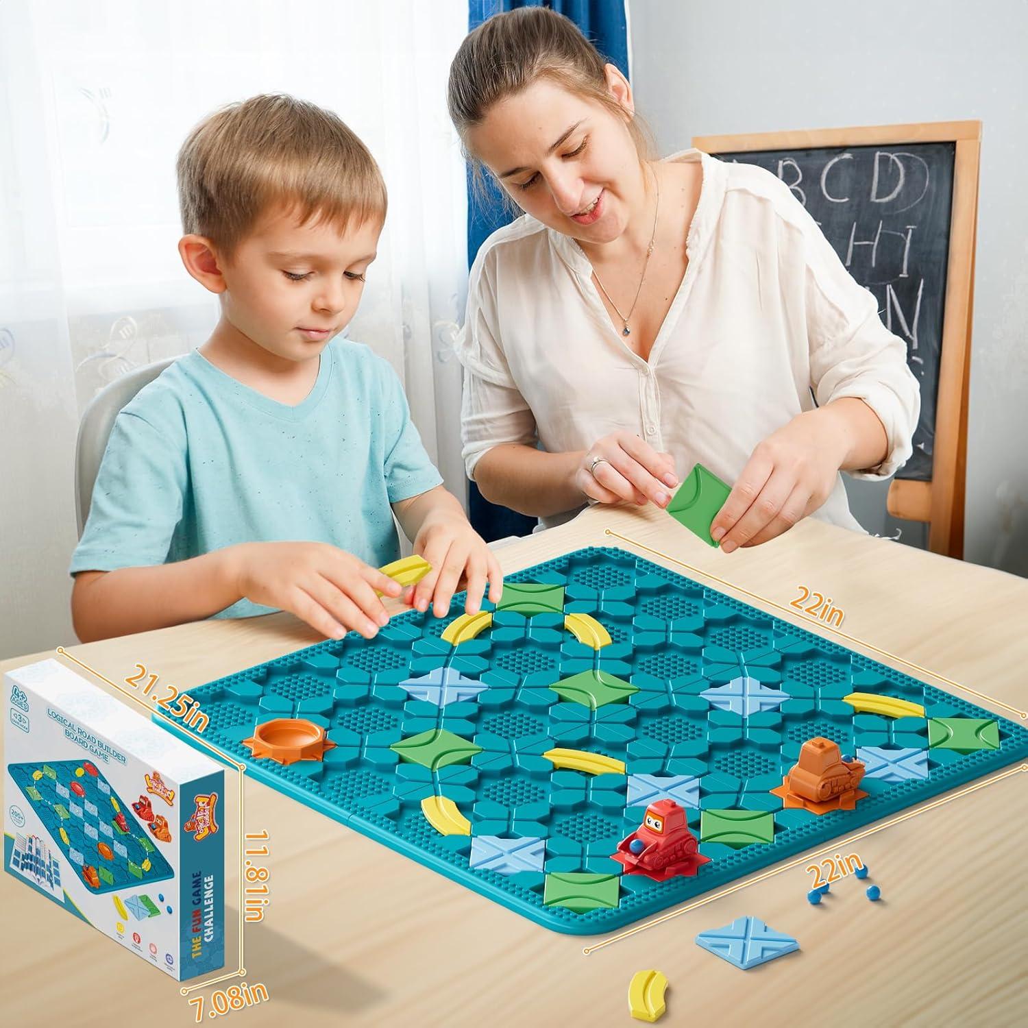 Juego de Mesa Educativo STEM Azul - STEM MATCH 200 Desafíos