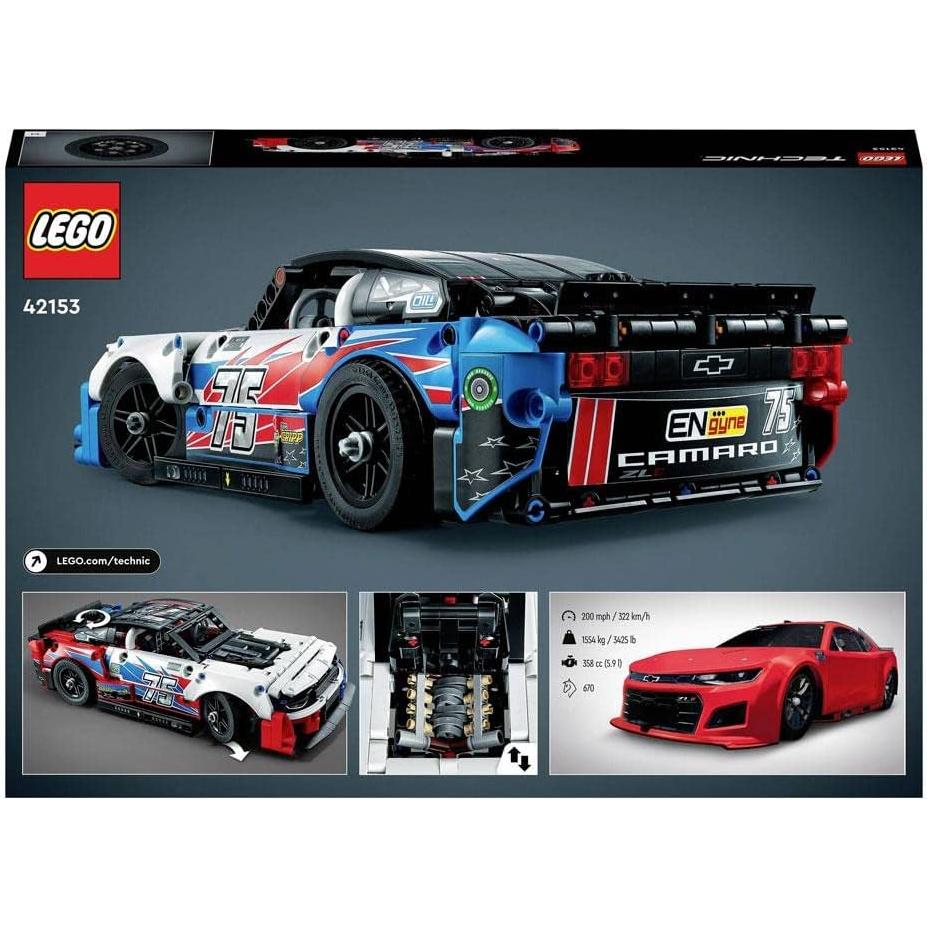 LEGO Technic NASCAR Chevrolet Camaro ZL1 42153 - Modelo de Coche