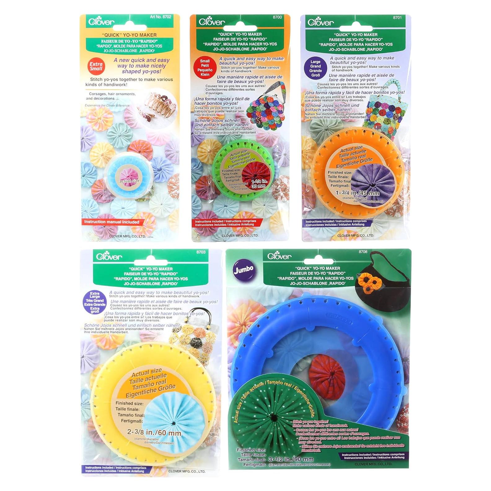 Paquete de 5 Hacedores de Yo-Yo Clover - Variados Tamaños