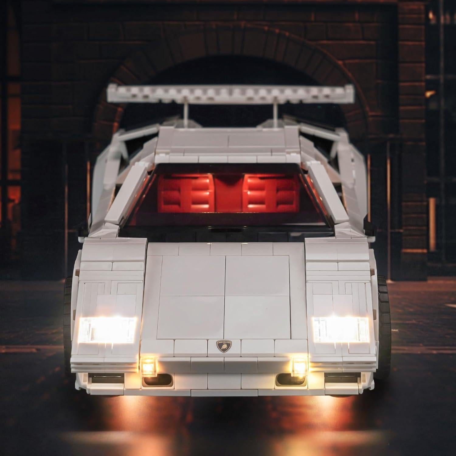 Luz LED BrickBling para Lego Lamborghini Countach 10337