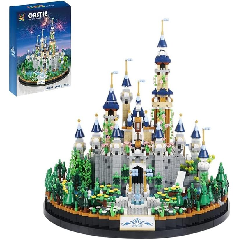 Kit de Bloques de Construcción Castillo 3600PCS B&LHCX