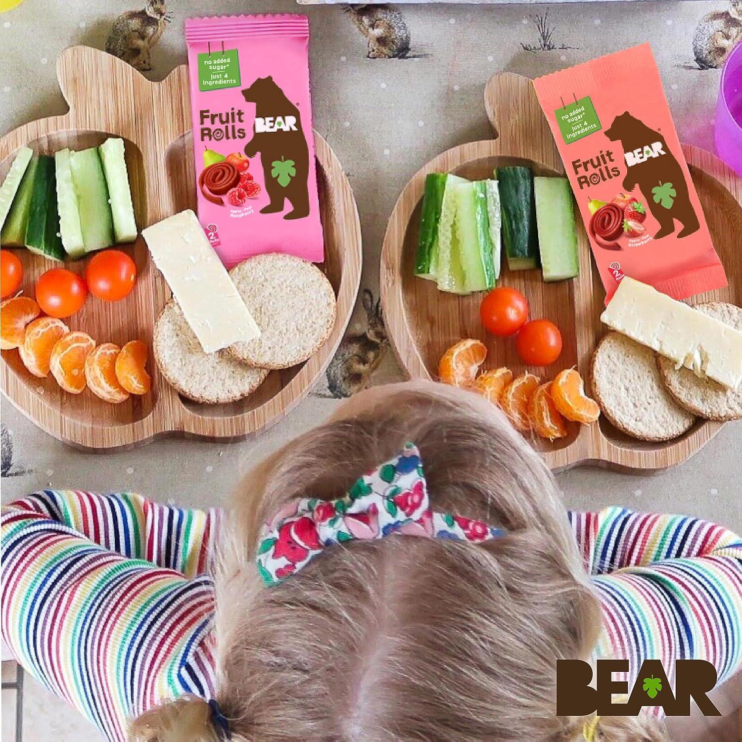 Bocadillos de Fruta BEAR 99g - Sin Azúcares Añadidos