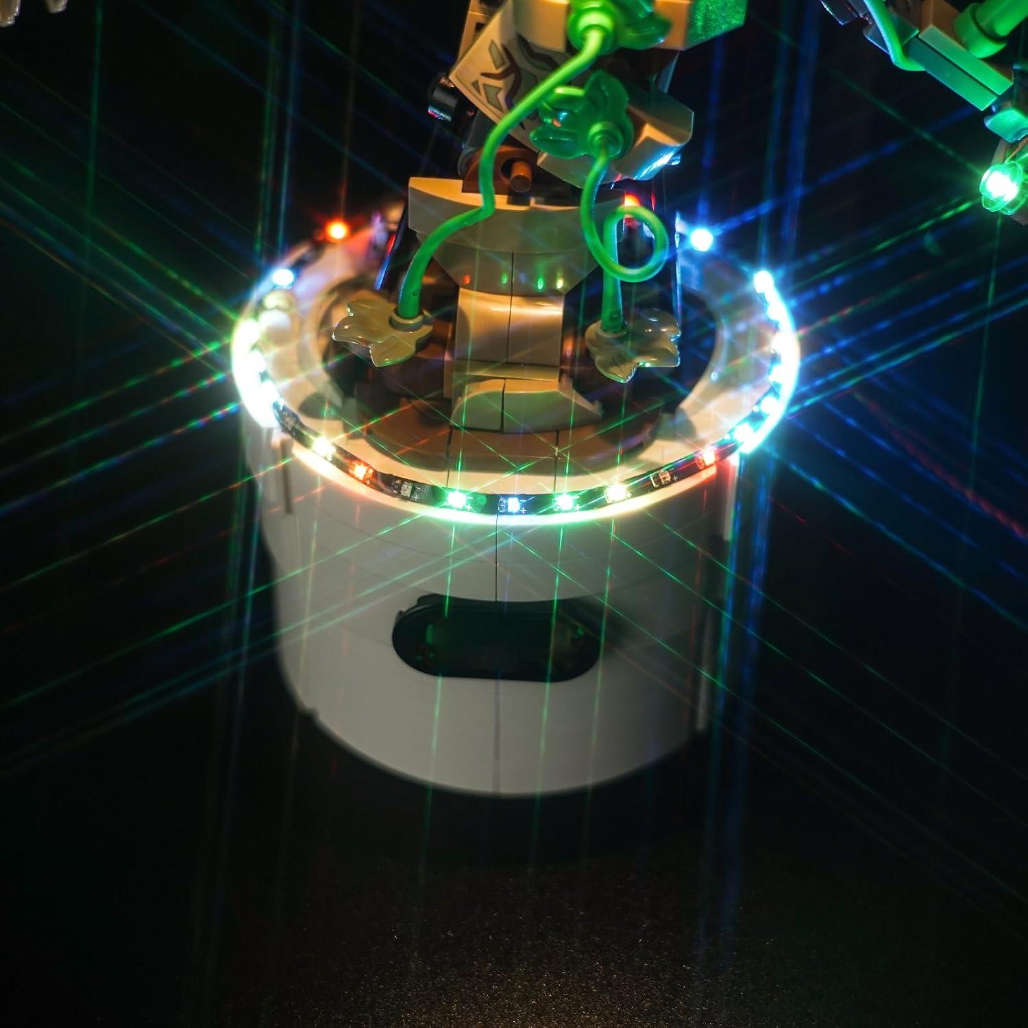 Kit de Luz LED LocoLee para LEGO 76297 Groot Bailarín