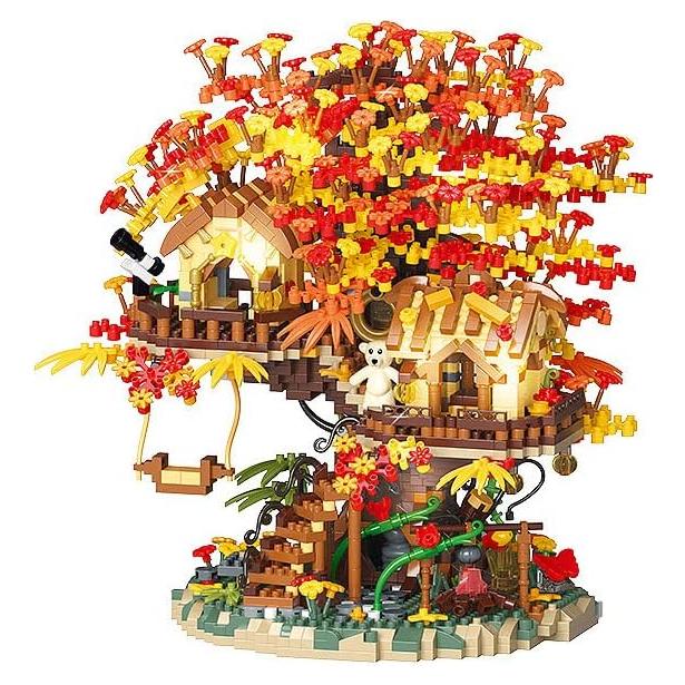 Juego de Bloques de Construcción Casa en el Árbol YOUEEFY 2725 PZS