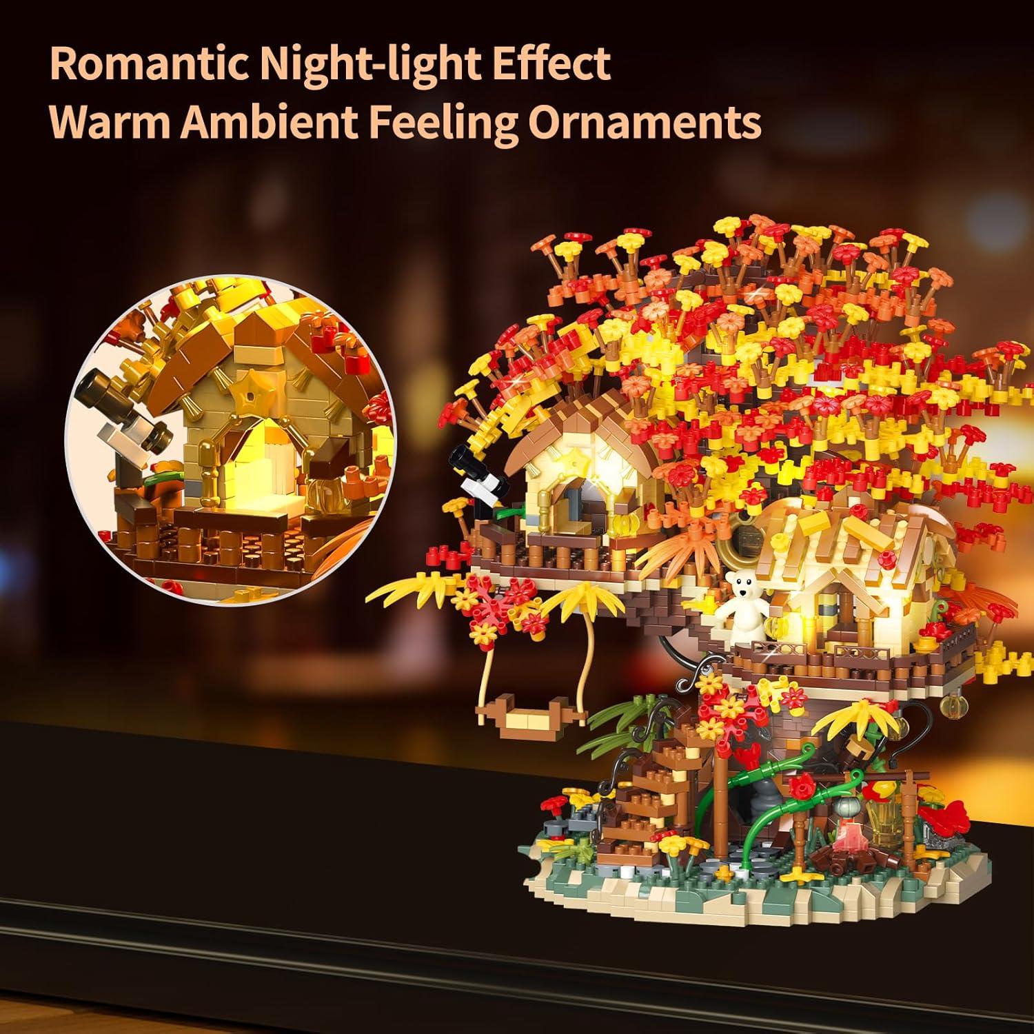 Juego de Bloques de Construcción Casa en el Árbol YOUEEFY 2725 PZS