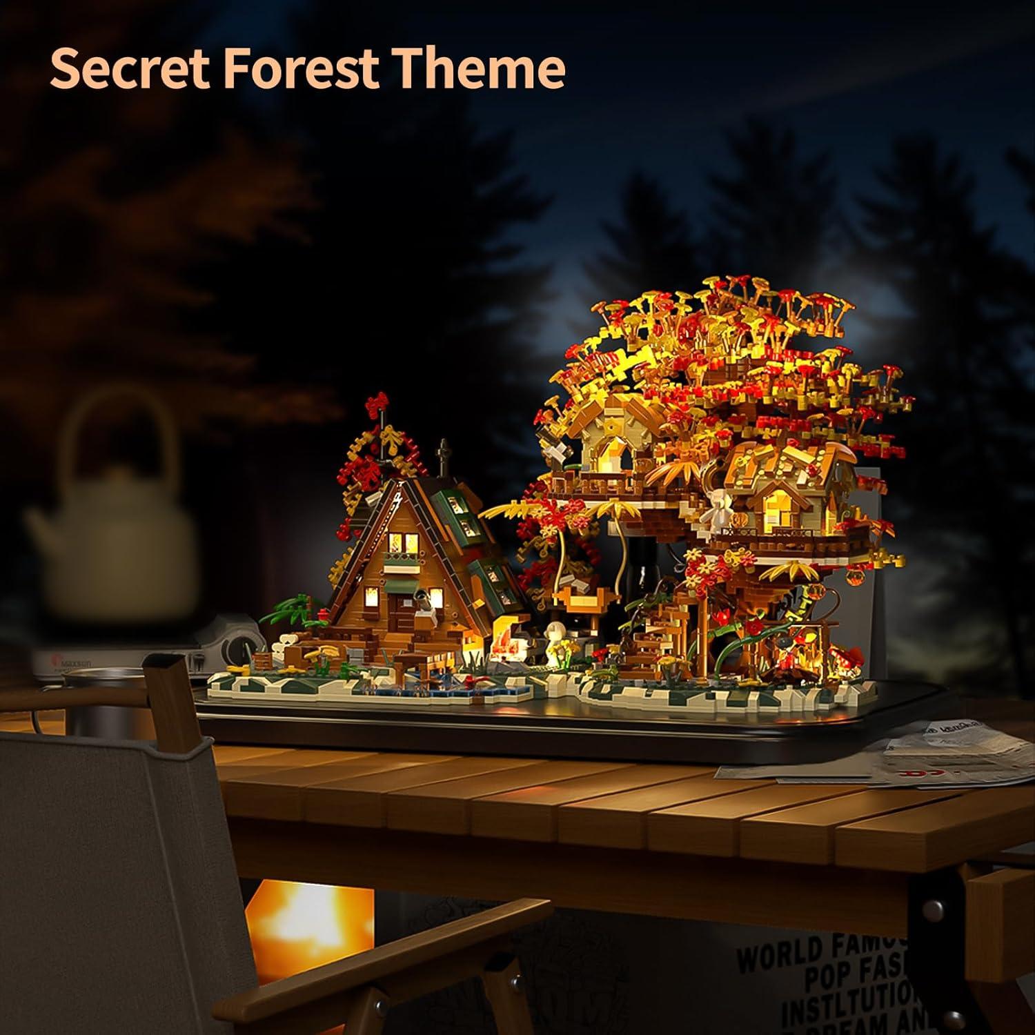 Juego de Bloques de Construcción Casa en el Árbol YOUEEFY 2725 PZS