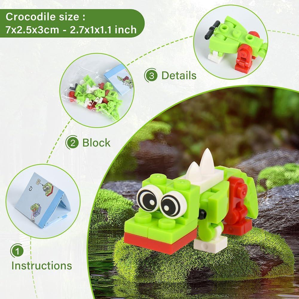 30 Paquetes de Bloques de Construcción Zofunny Animales 3D