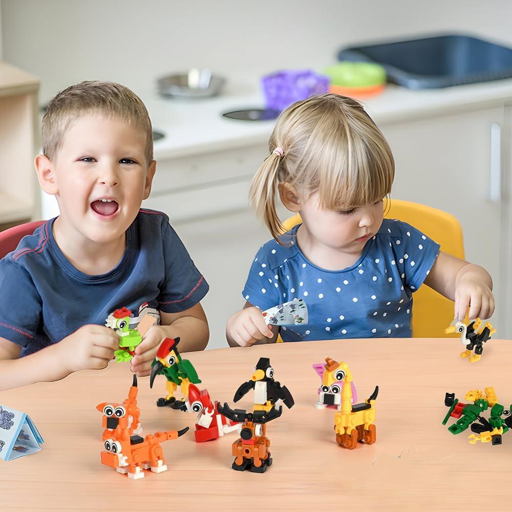 30 Paquetes de Bloques de Construcción Zofunny Animales 3D