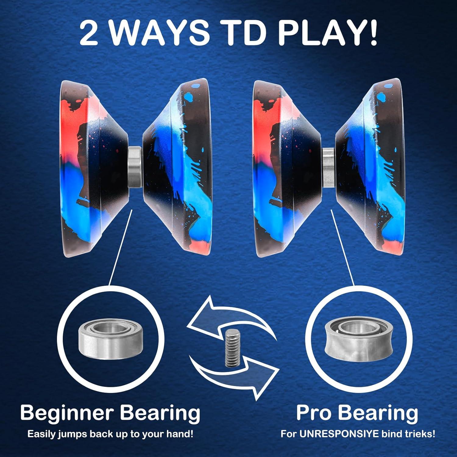 Yoyo WATIEOBOO R8 Profesional Doble Función con Kit