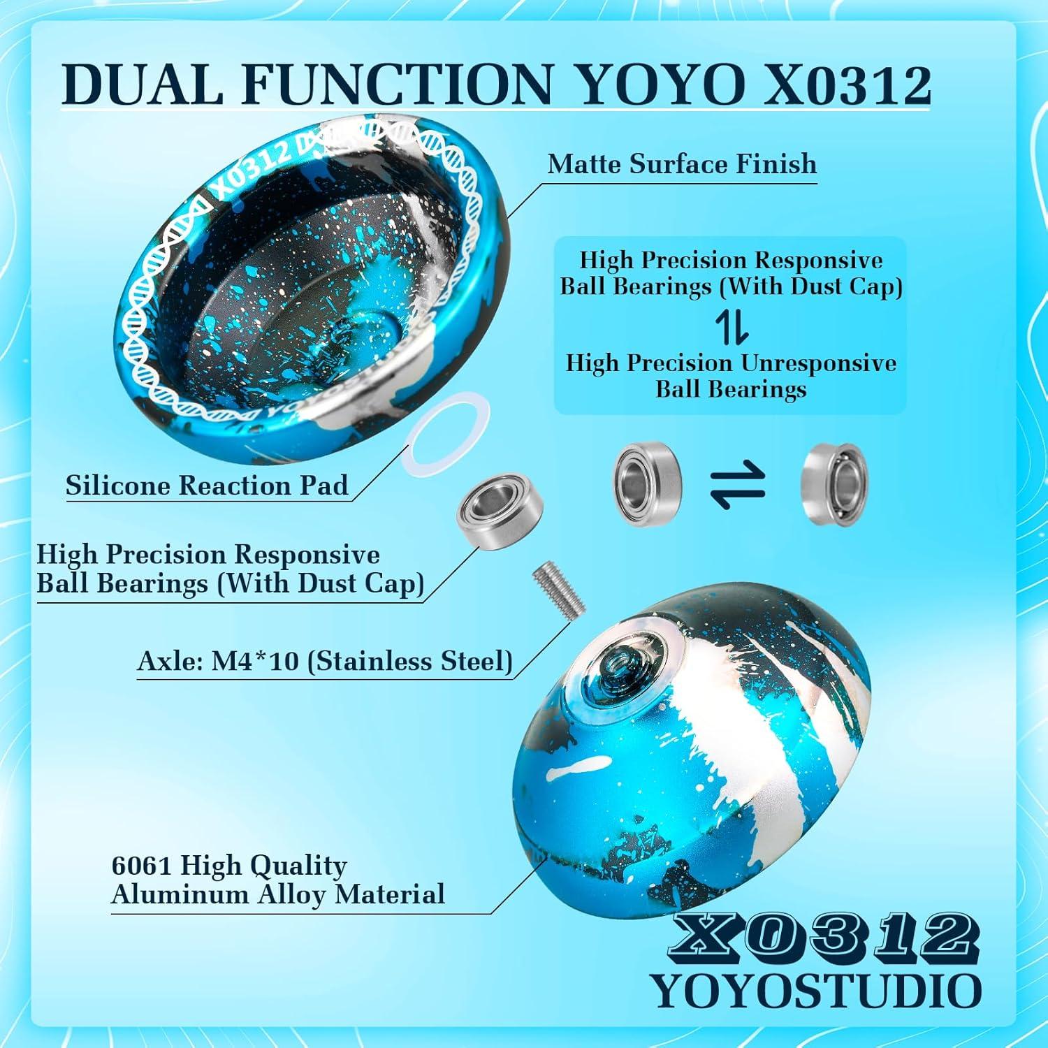Yoyo Profesional YOYOSTUDIO X0312 para Adultos y Niños