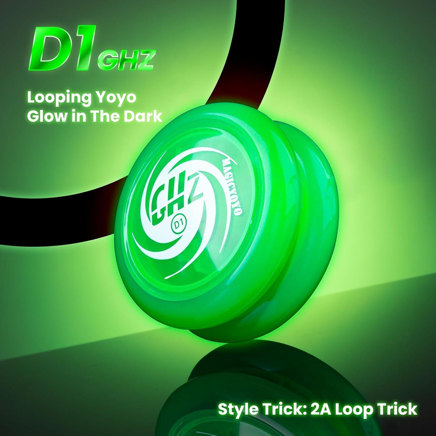 Yoyo MAGICYOYO D1 Verde Brillante para Principiantes