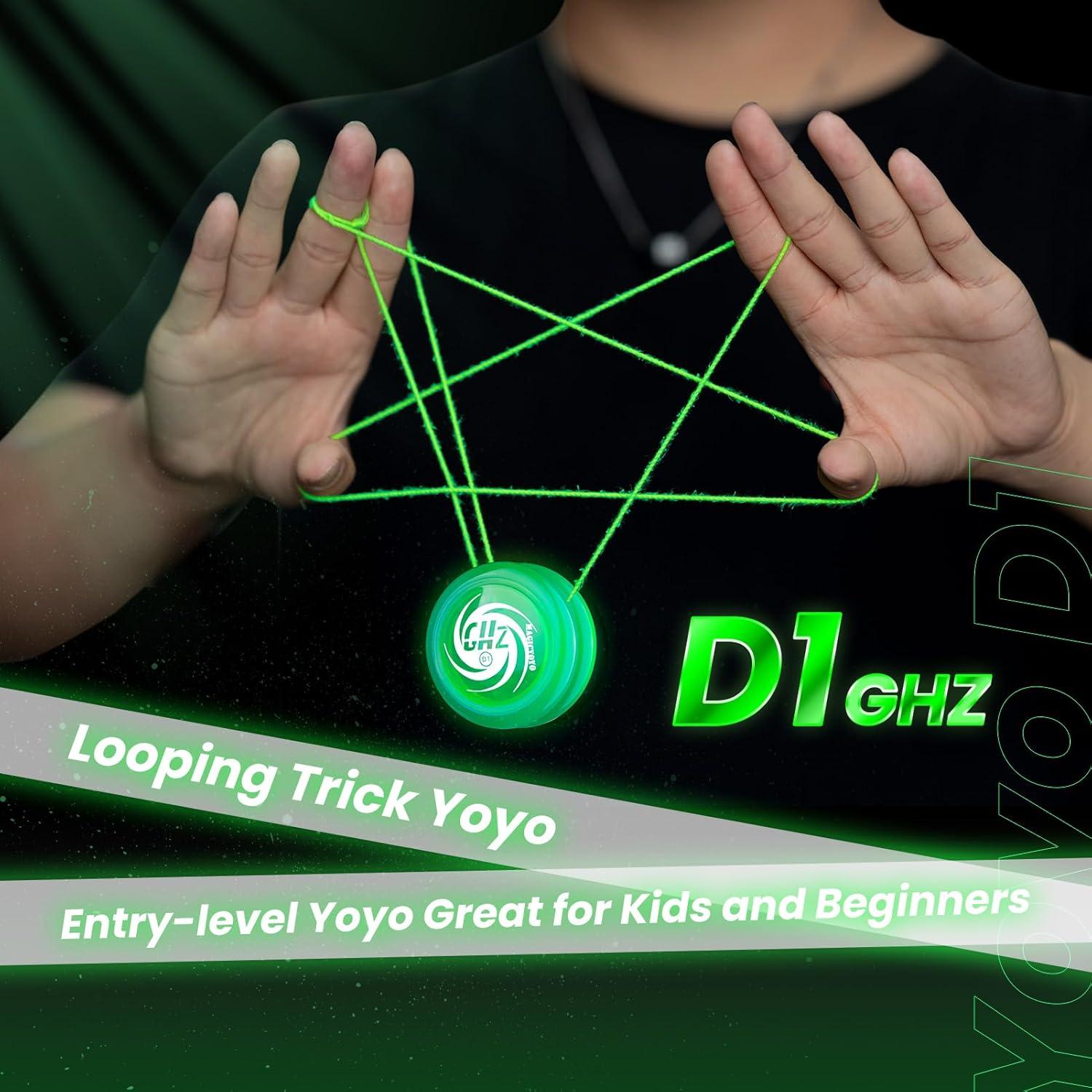Yoyo MAGICYOYO D1 Verde Brillante para Principiantes