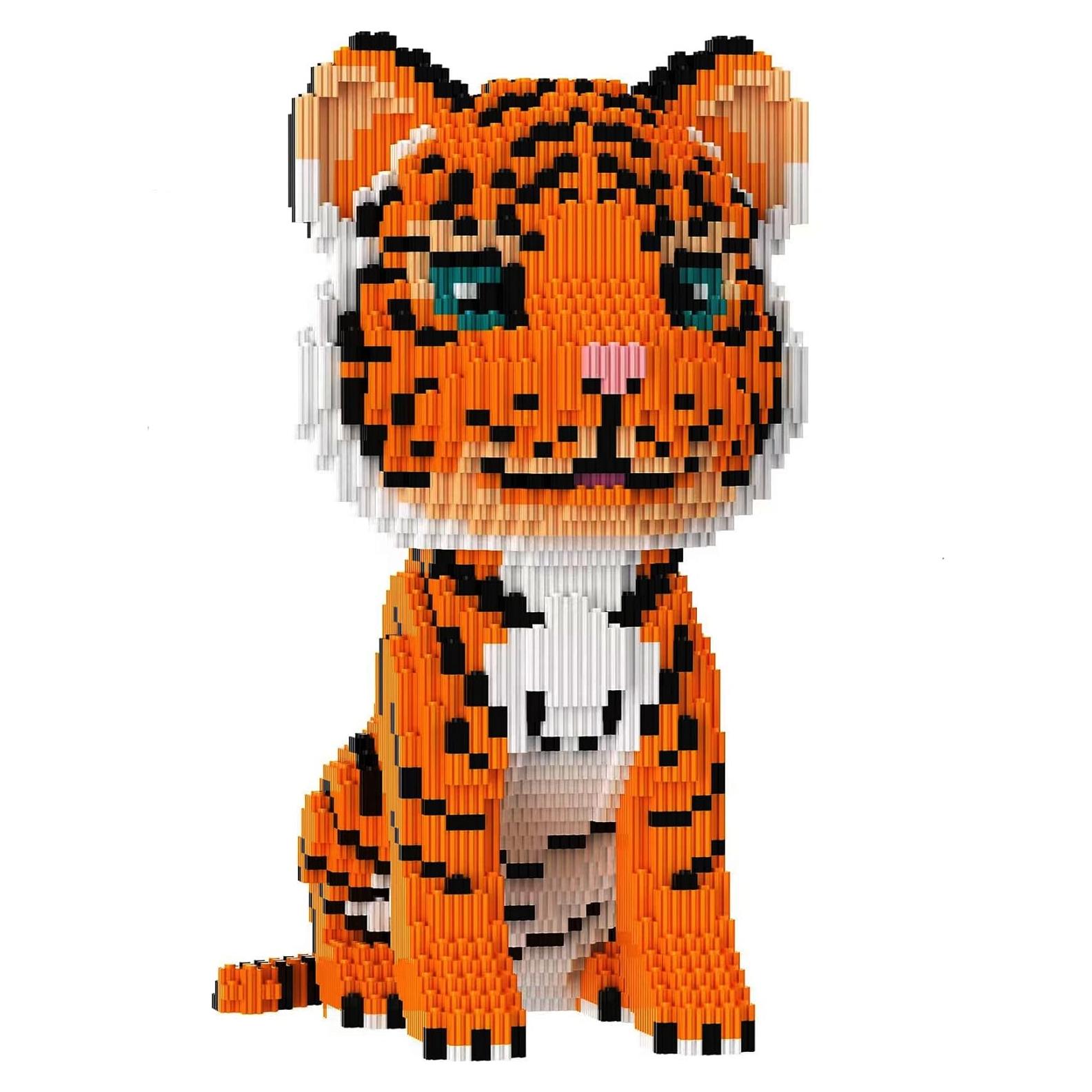 Conjunto de Bloques de Construcción Micro Tigre 6488 Piezas