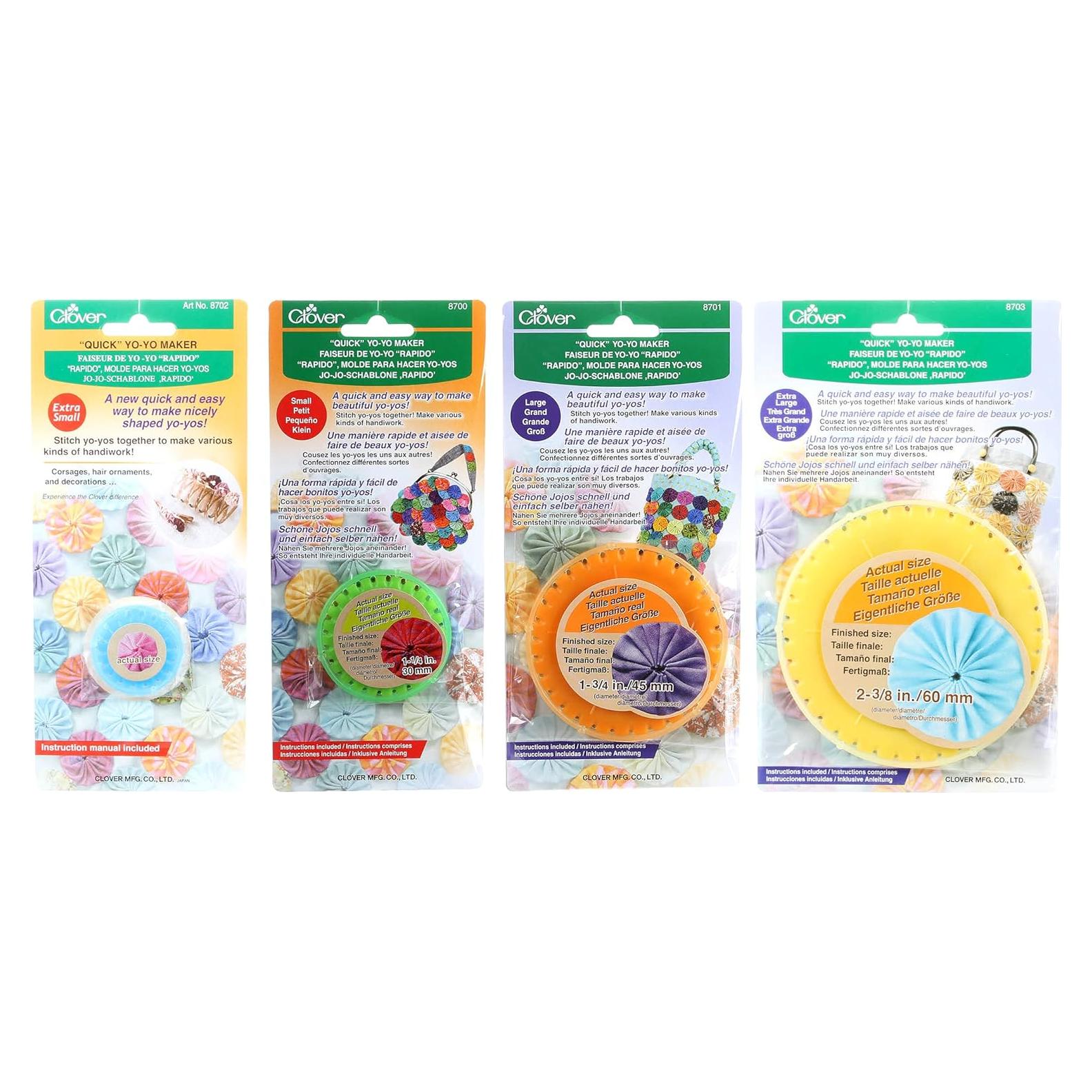 Hacedores de Yo-Yo Clover 4 tamaños para manualidades