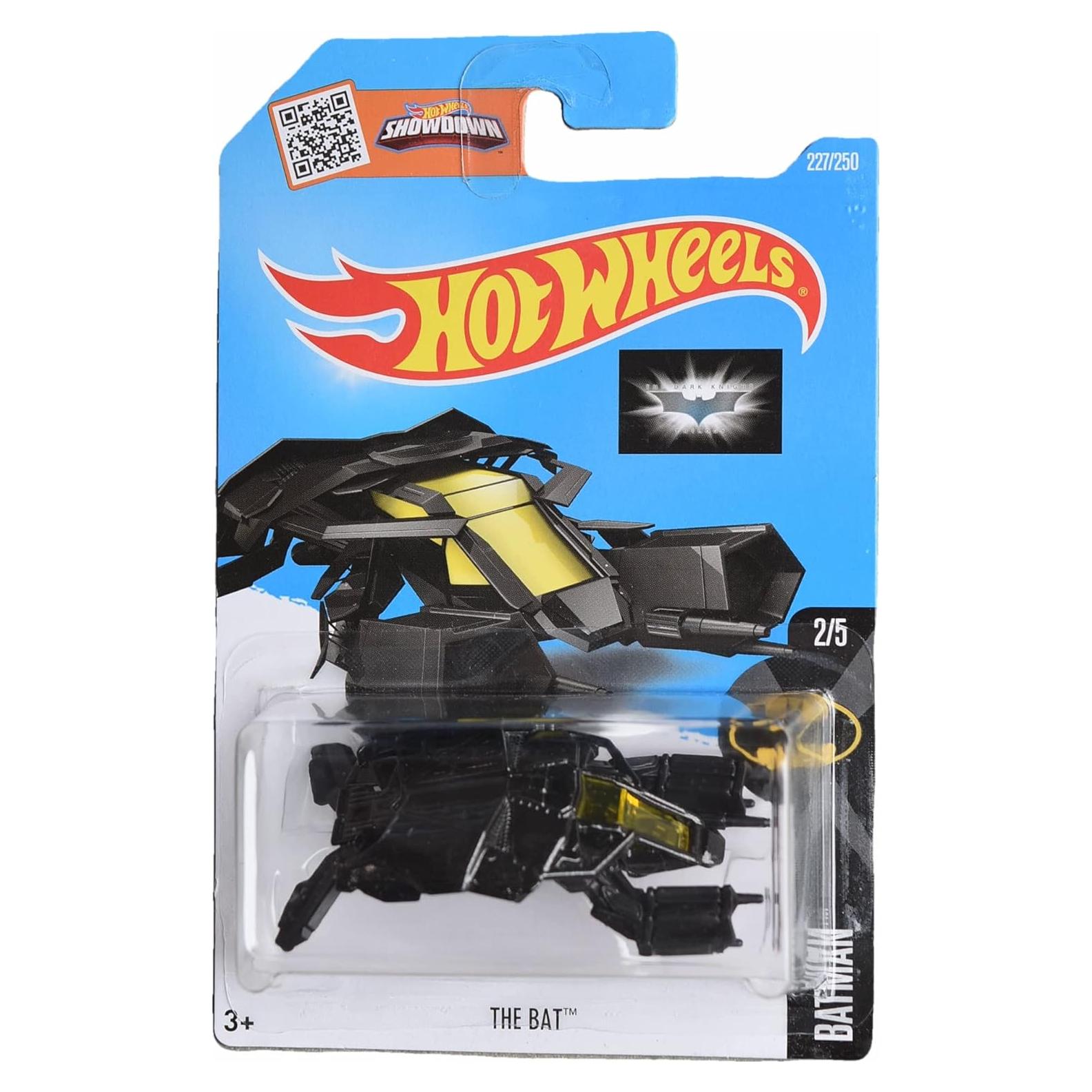 Auto de Juguete Hot Wheels Batman Murciélago 17.8x12.7cm