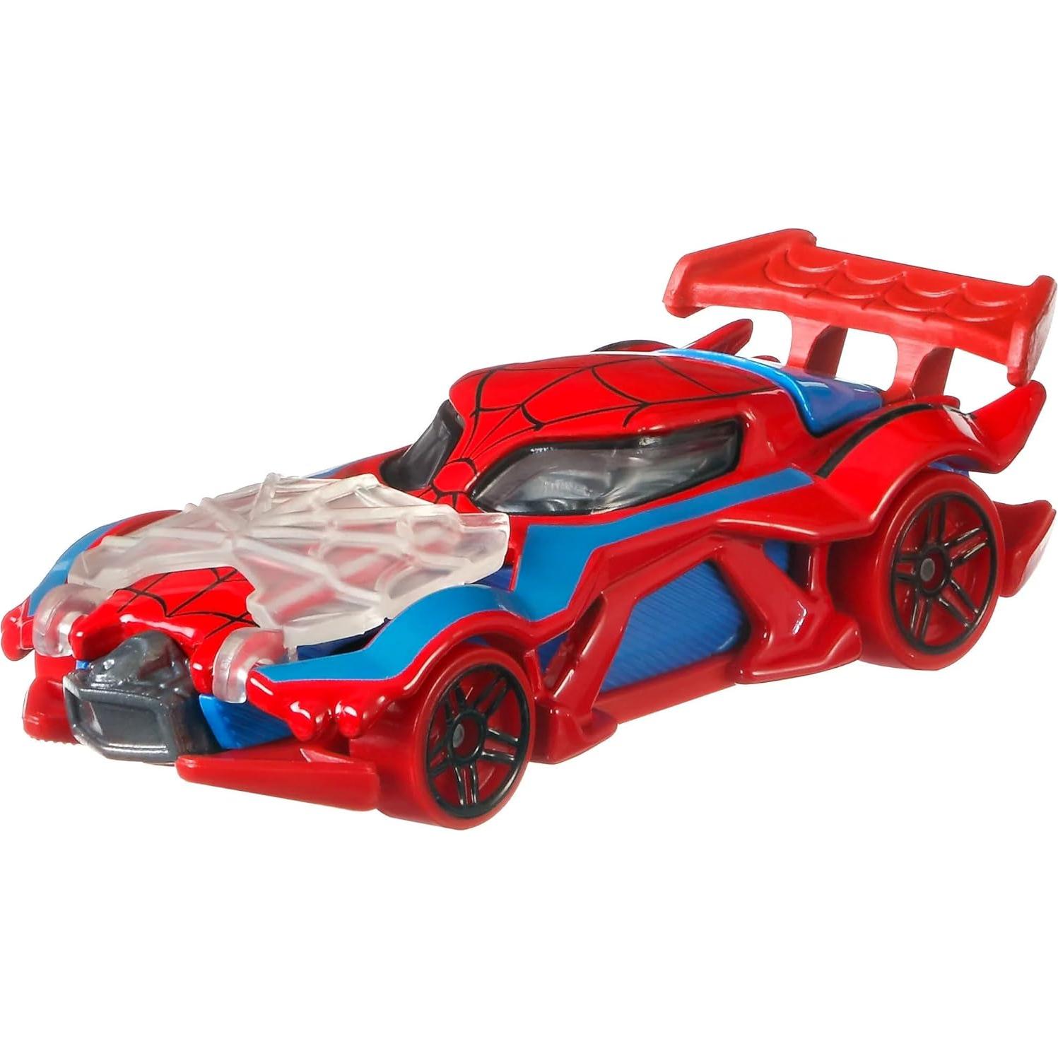 Hot Wheels Marvel Disney 100 Coches Iron Man y Spider Man 2 Pack