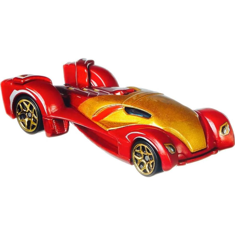 Hot Wheels Marvel Disney 100 Coches Iron Man y Spider Man 2 Pack