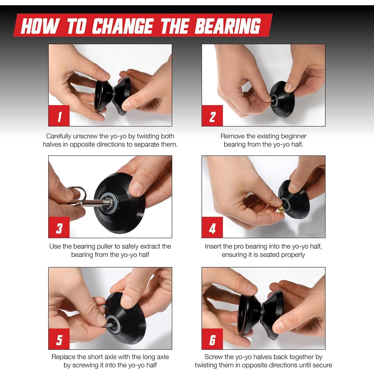 Kit de Yoyo Profesional Kool Krafts con 10 Cuerdas y Libro