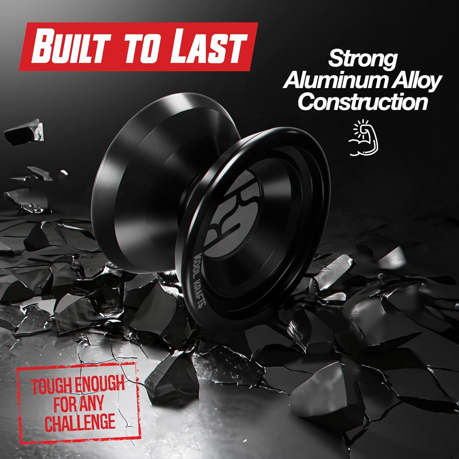 Kit de Yoyo Profesional Kool Krafts con 10 Cuerdas y Libro