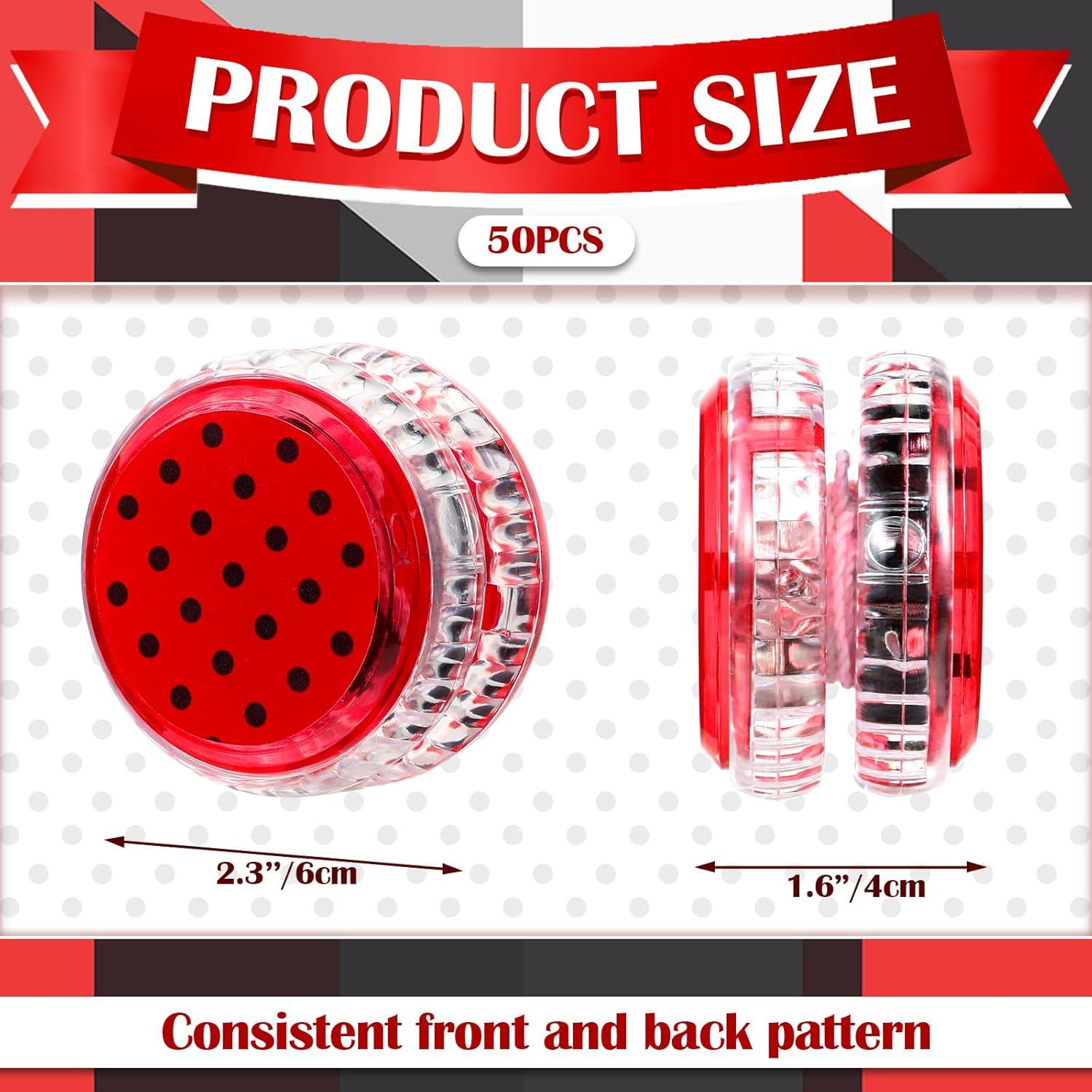 Yoyo LED Mariquita 24 Pcs Woanger Juguetes para Niños