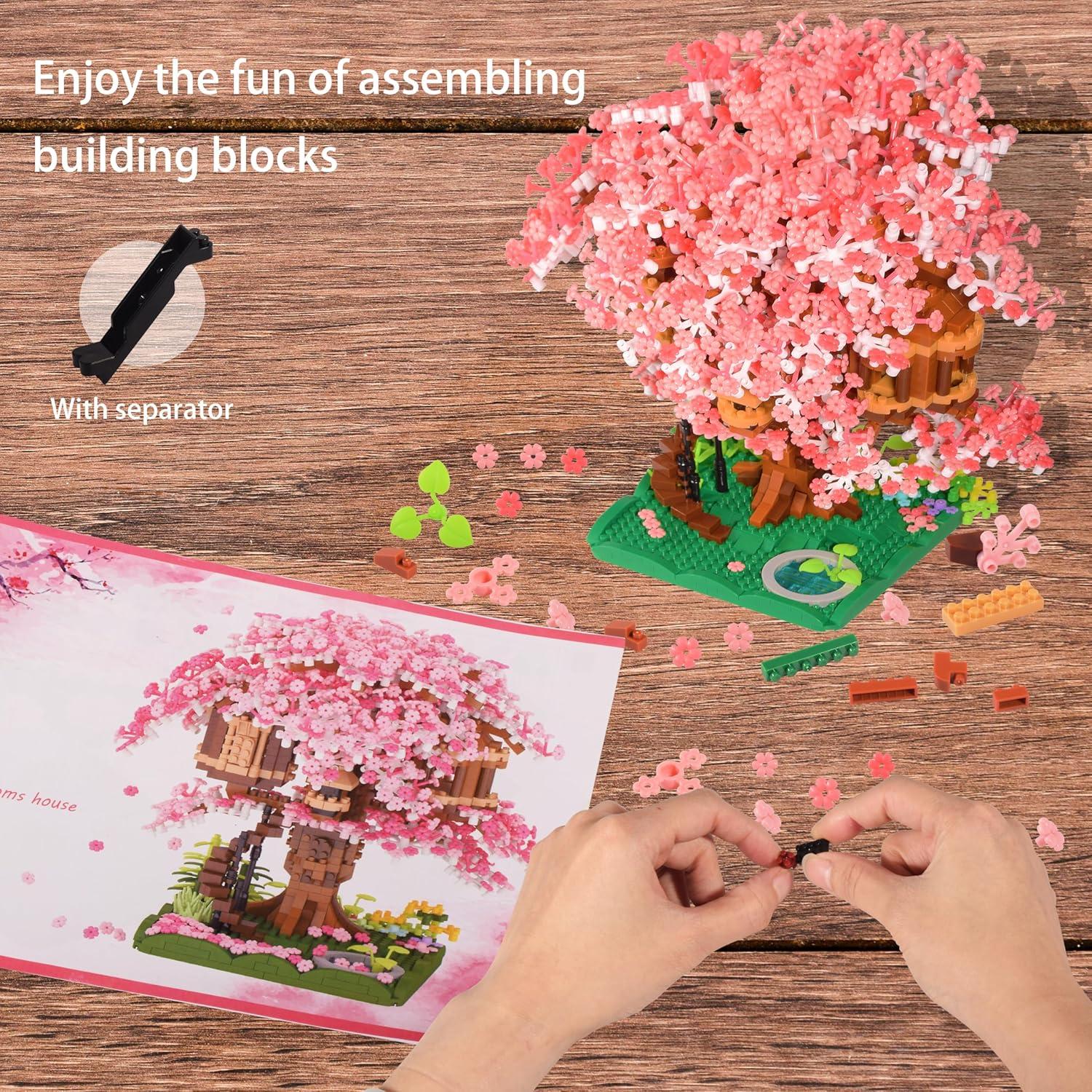 Juego de Bloques de Construcción Casa de Árbol KLMEi 2028 Piezas