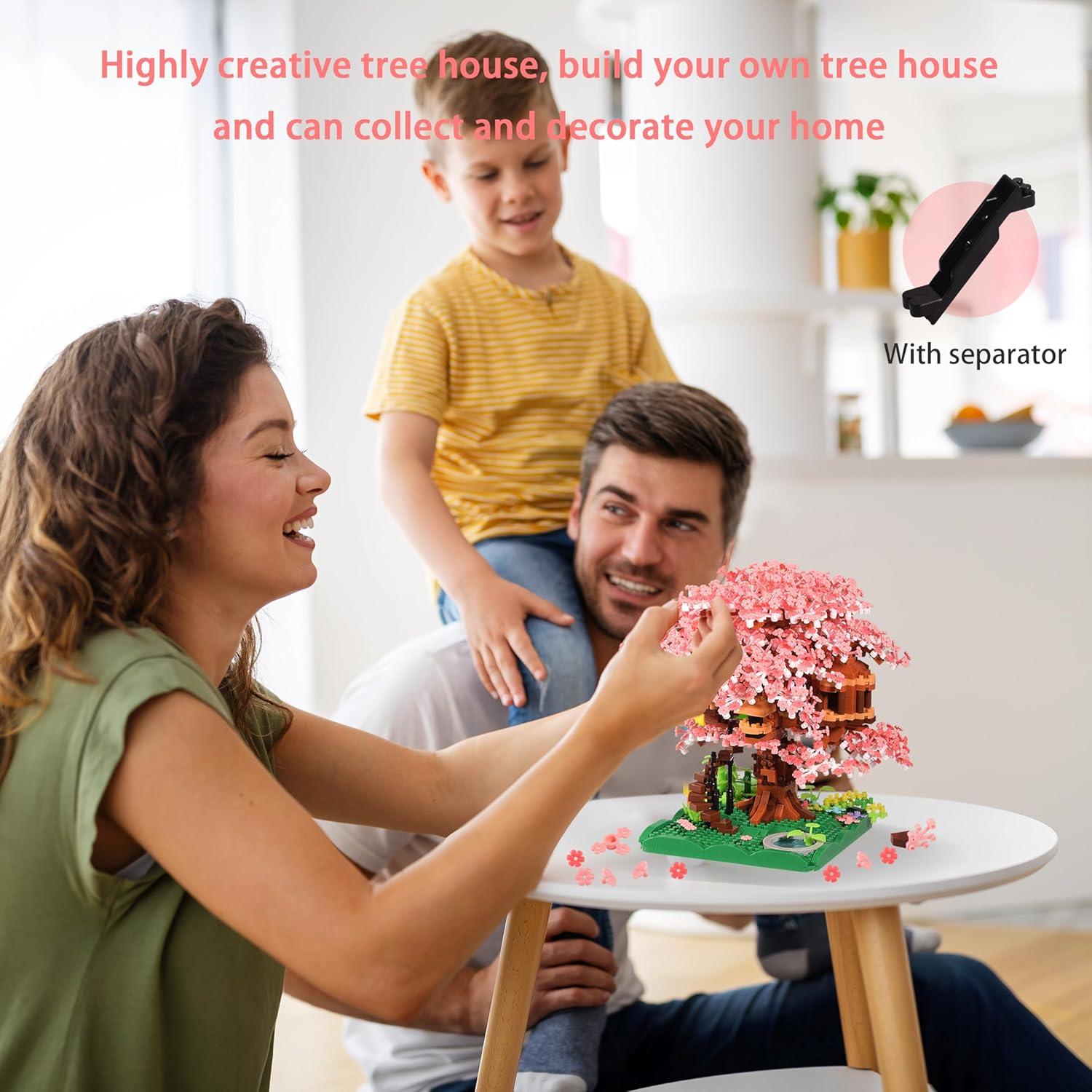 Juego de Bloques de Construcción Casa de Árbol KLMEi 2028 Piezas