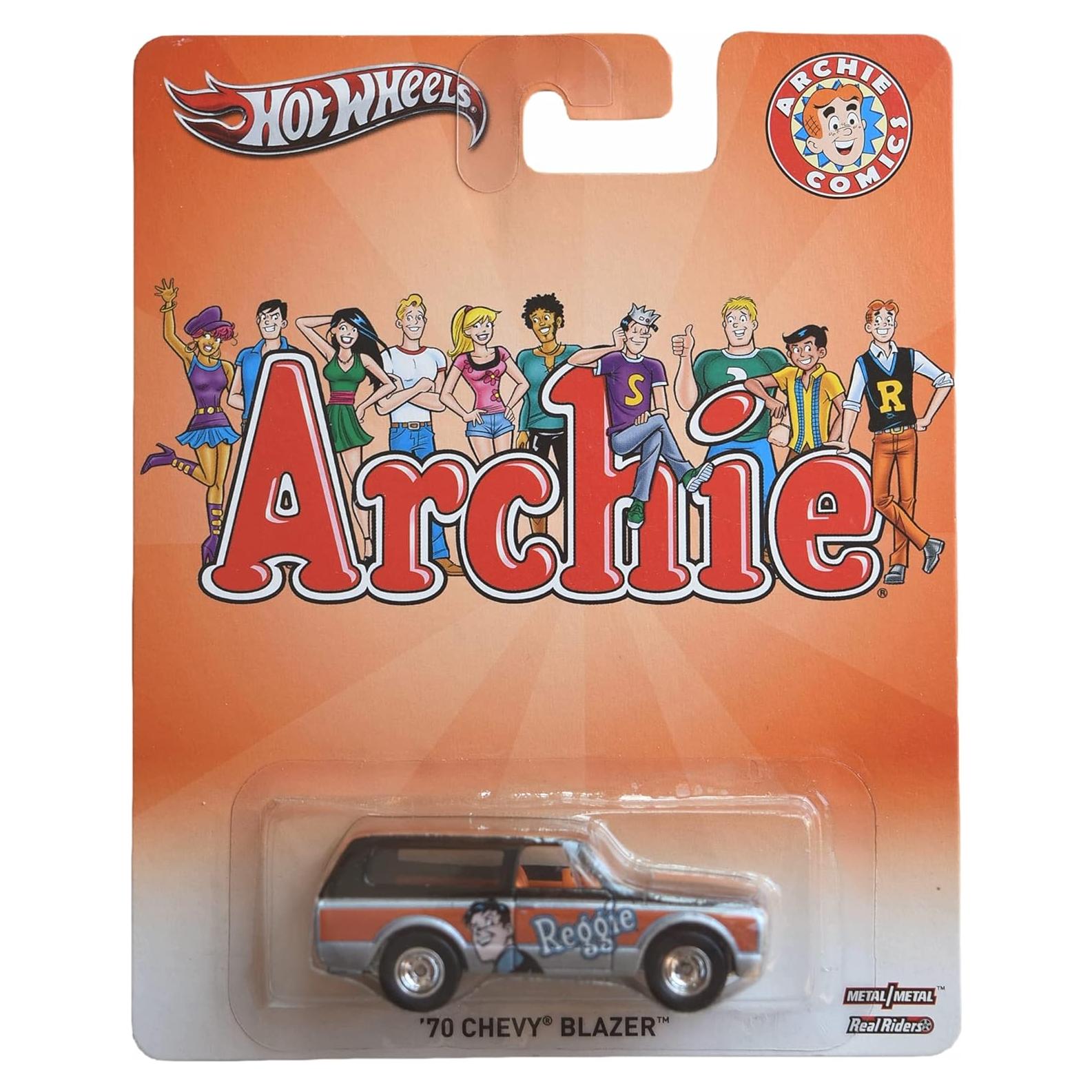 Hot Wheels 70 Chevy Blazer Negro Plata 1:64 Mattel