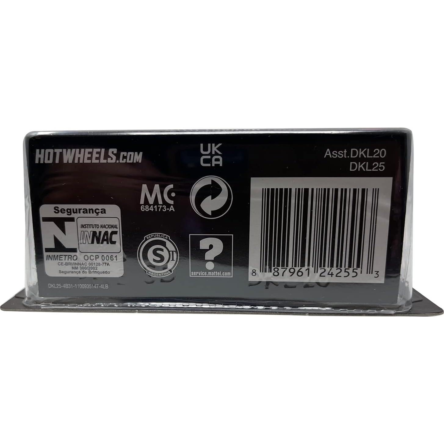 Batmóvil Hot Wheels clásico con remolque 16.4x13.2 cm