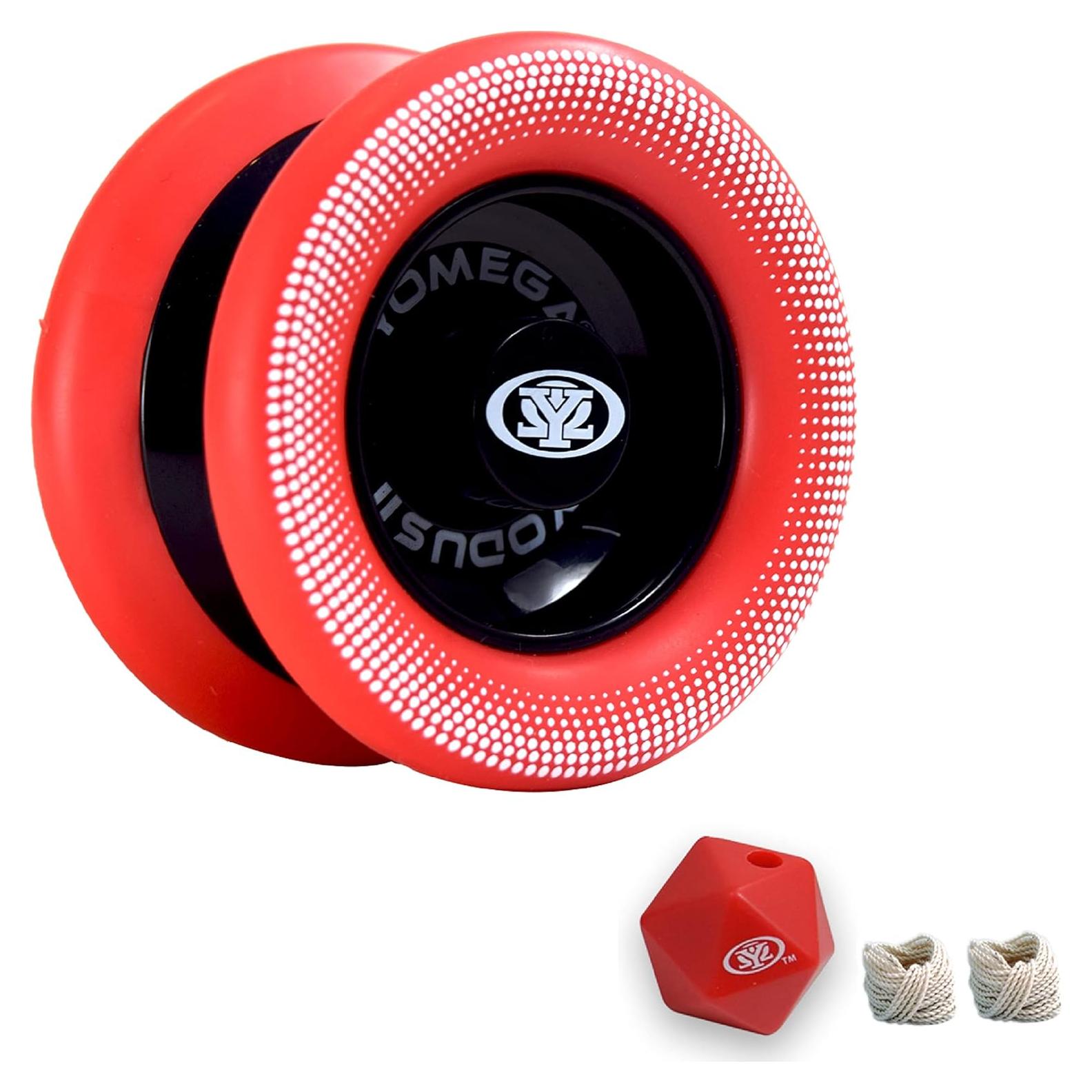 Yoyo Yomega Xodus II - Profesional Negro Rojo 76-86g