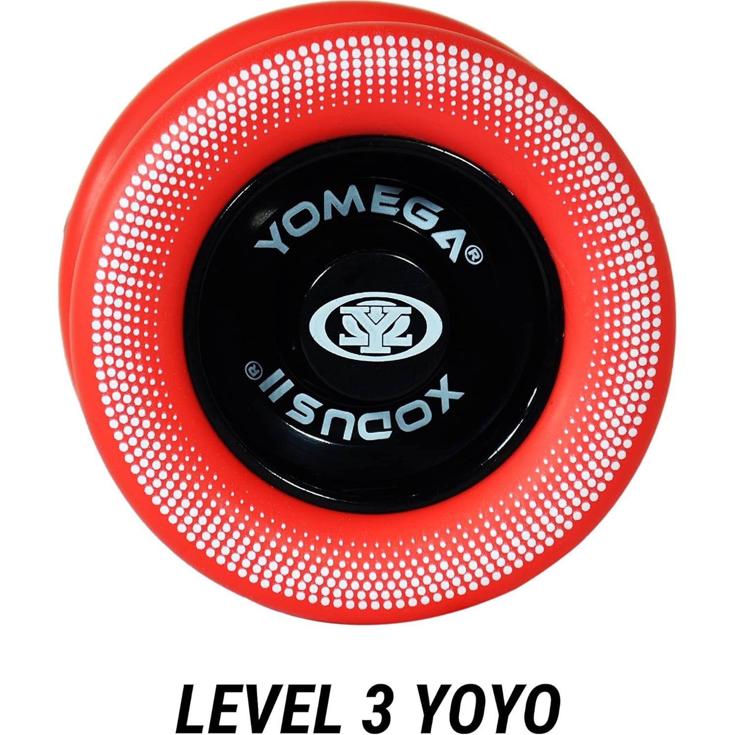 Yoyo Yomega Xodus II - Profesional Negro Rojo 76-86g