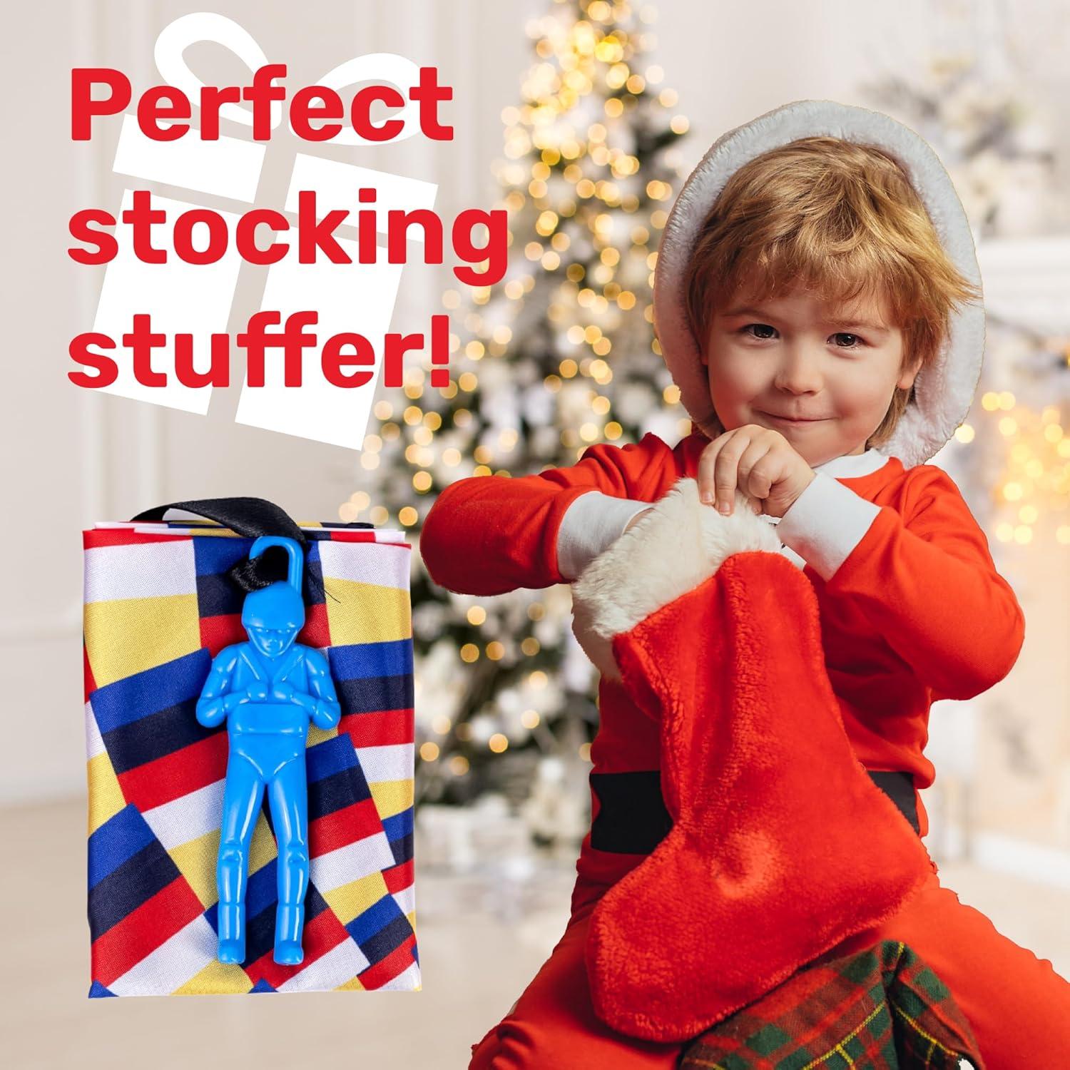 Juguetes Nutty Paracaídas para Niños - 3 a 12 Años