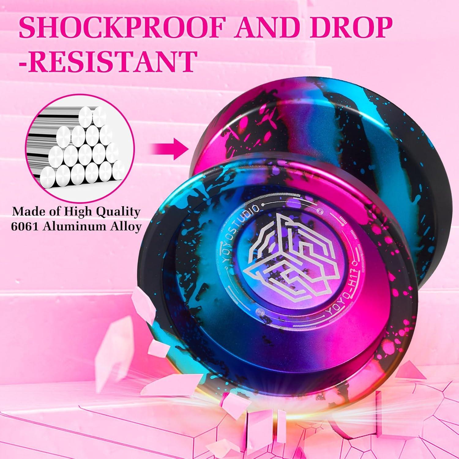 Yoyo Profesional YOYOSTUDIO H17 Doble Función Metal 141g