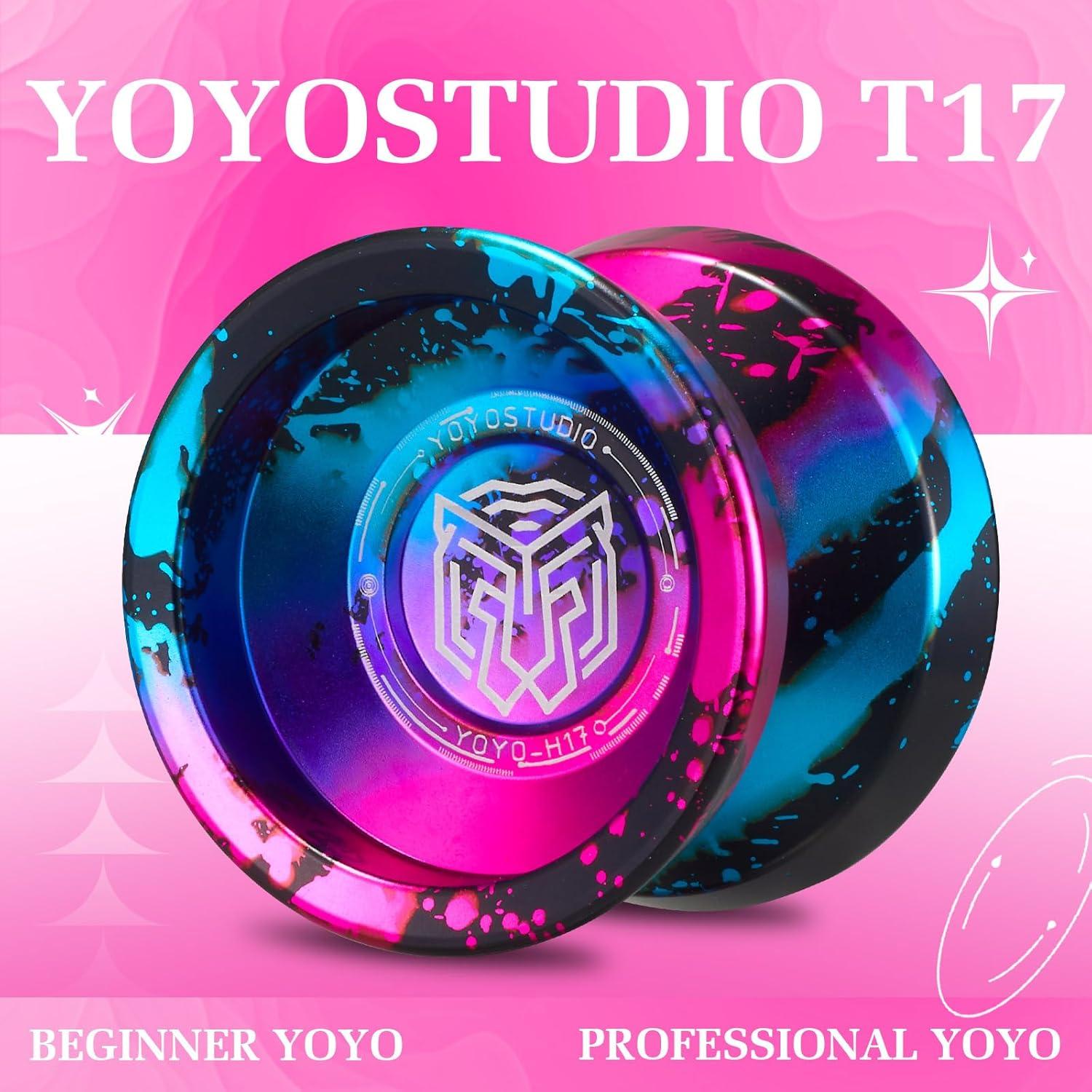 Yoyo Profesional YOYOSTUDIO H17 Doble Función Metal 141g